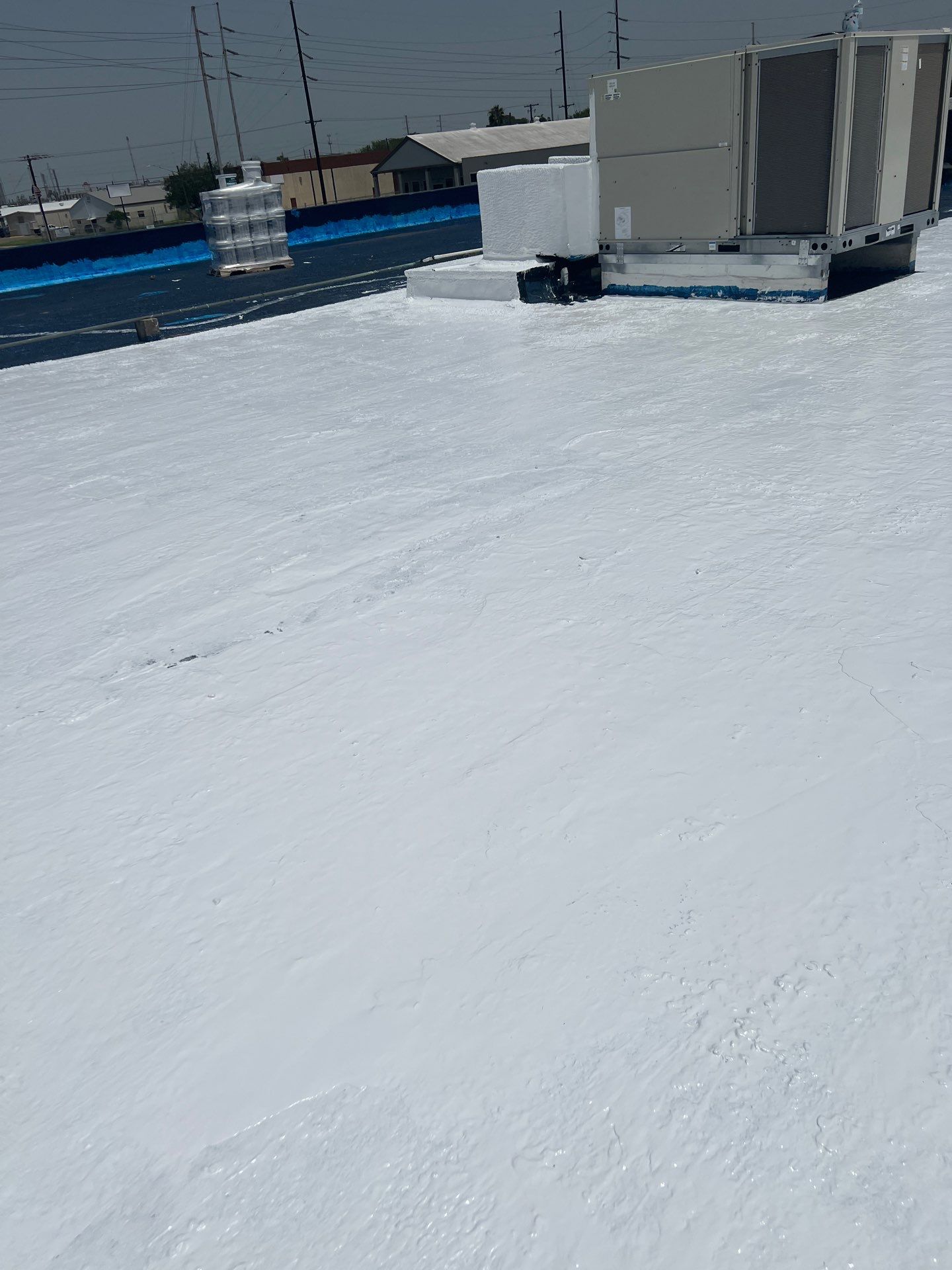 Dirty leaking Gravel Roof by Bayfront Roofing and Construction