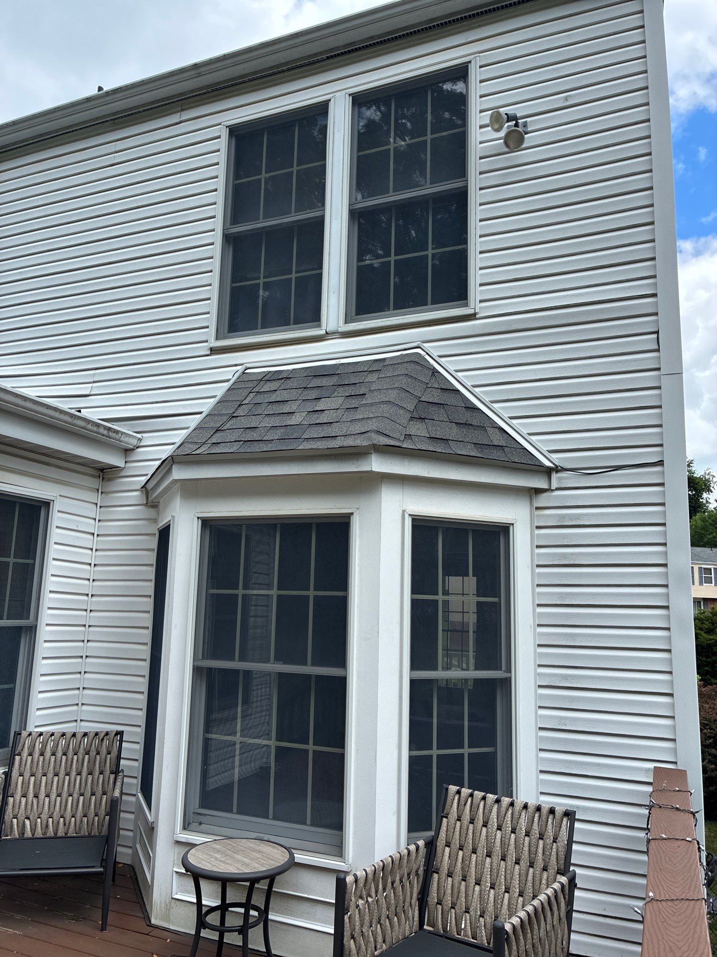 Partial House Vinyl Siding Replacement and Sunroom Renovation near Crafton by Ideal Siding Pittsburgh