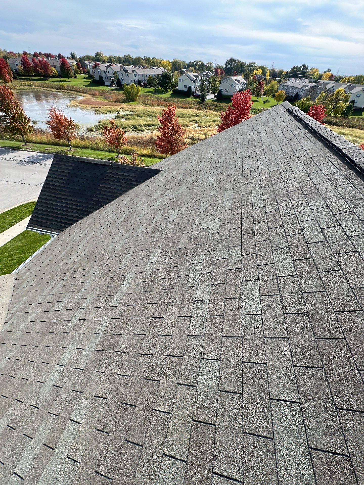 Residential Roofing Installation using Malarkey Roofing by Perfect Exteriors Inc. 