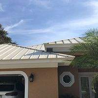 24ga 1.5" Mechanical Seam Almond by Total Roofing System The Metal Roof Experts