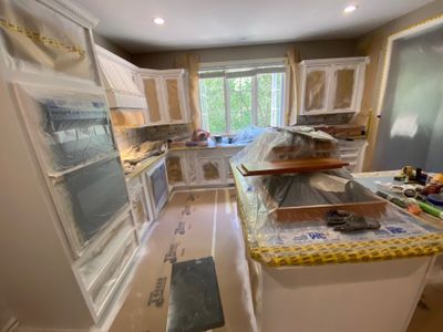 Custom Kitchen CabinetRefinishing in Grand Blanc