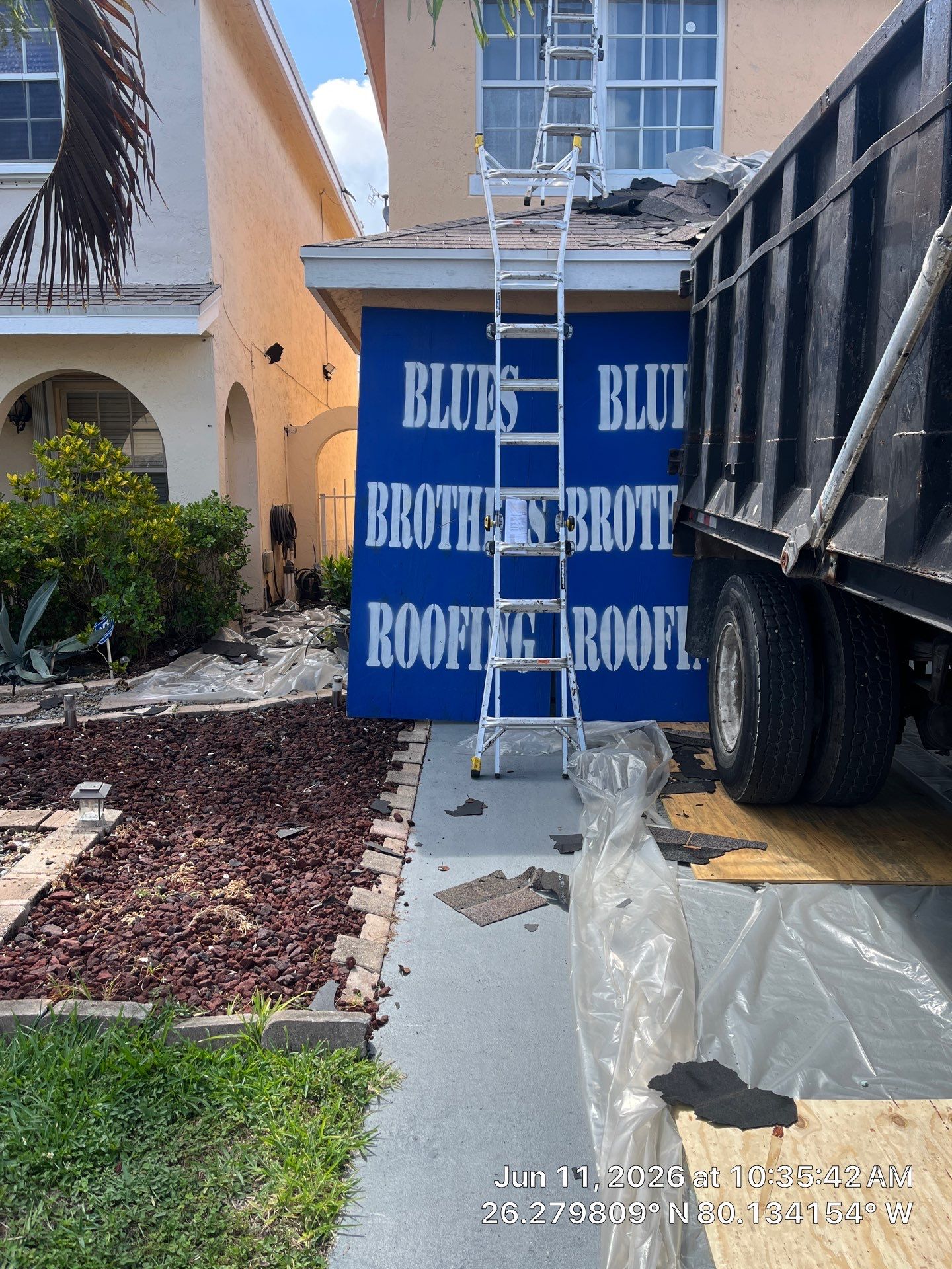 Residential Roofing Installation using GAF by BLUES BROTHERS ROOFING