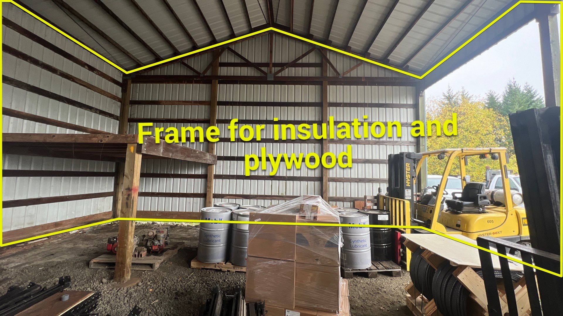 Warehouse Enclosure and Patio Cover Build by Villegas Remodeling, LLC