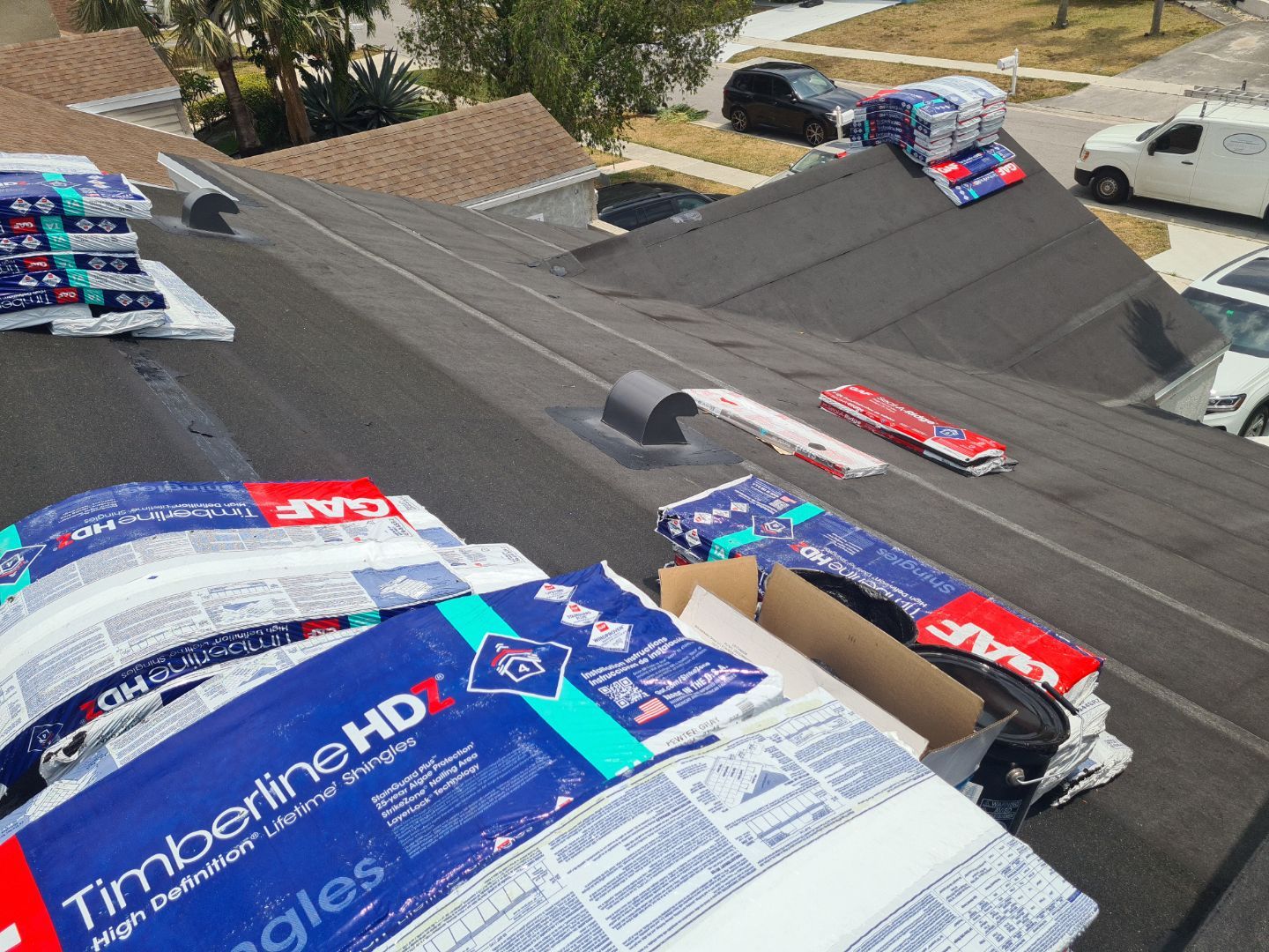 Residential Roofing Installation using GAF by BLUES BROTHERS ROOFING