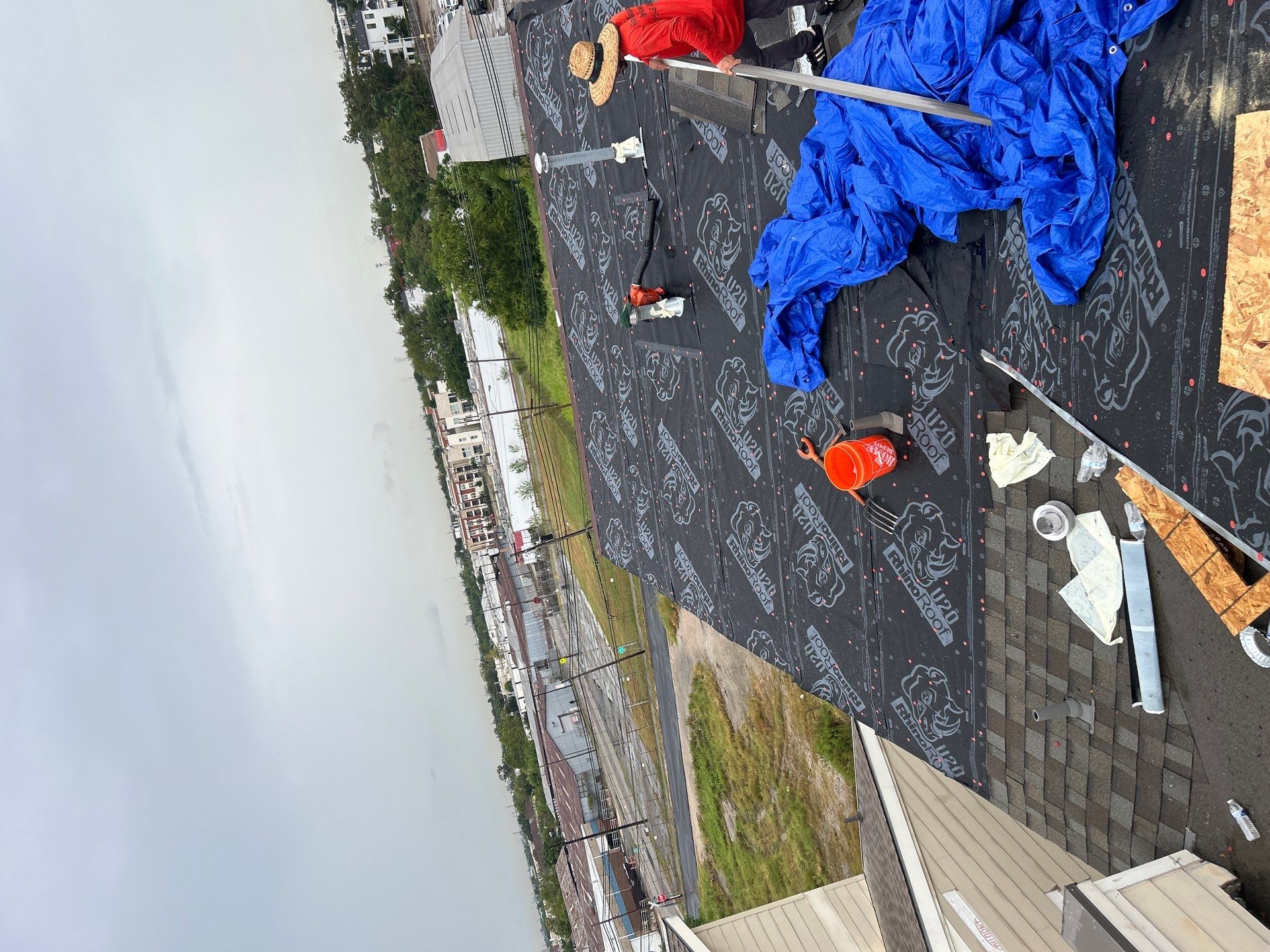 Residential Roofing Installation using Owen's Corning Duration (Lifetime) Shingles by Roof Repair Company