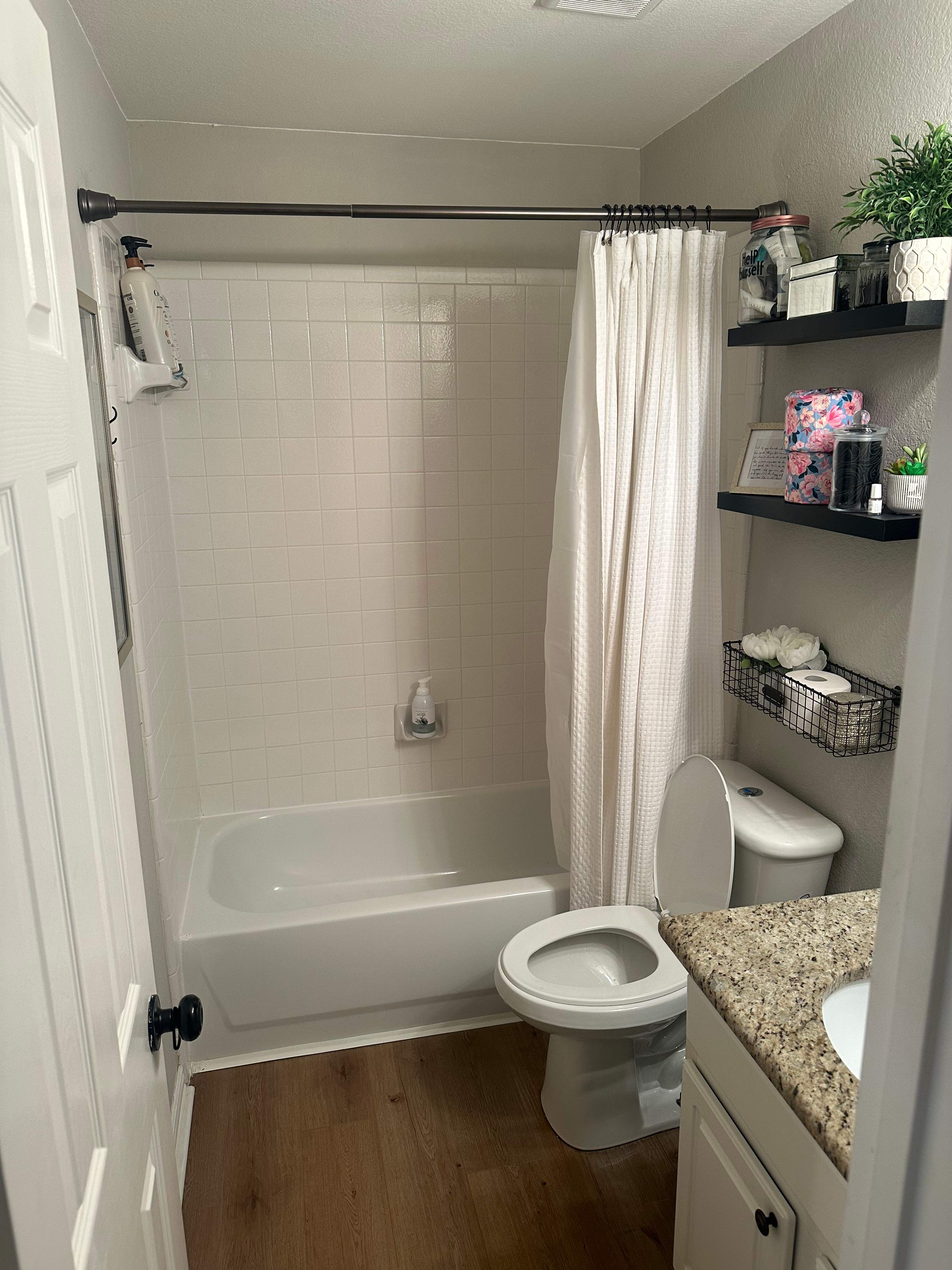 Guest bathroom remodel by SLM General Contractors & Roofing