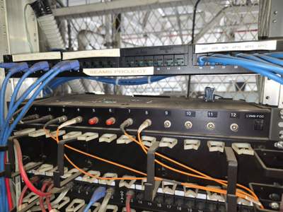 Structured cabling installation by CimaSolutions