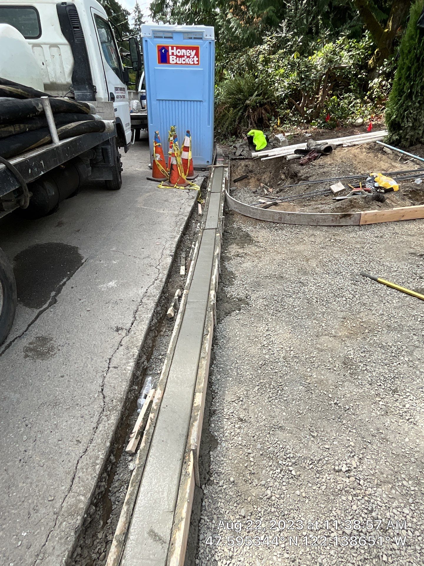 Bruce | Broom Finish Driveway, Concrete Project by Jireh Asphalt & Concrete Inc 