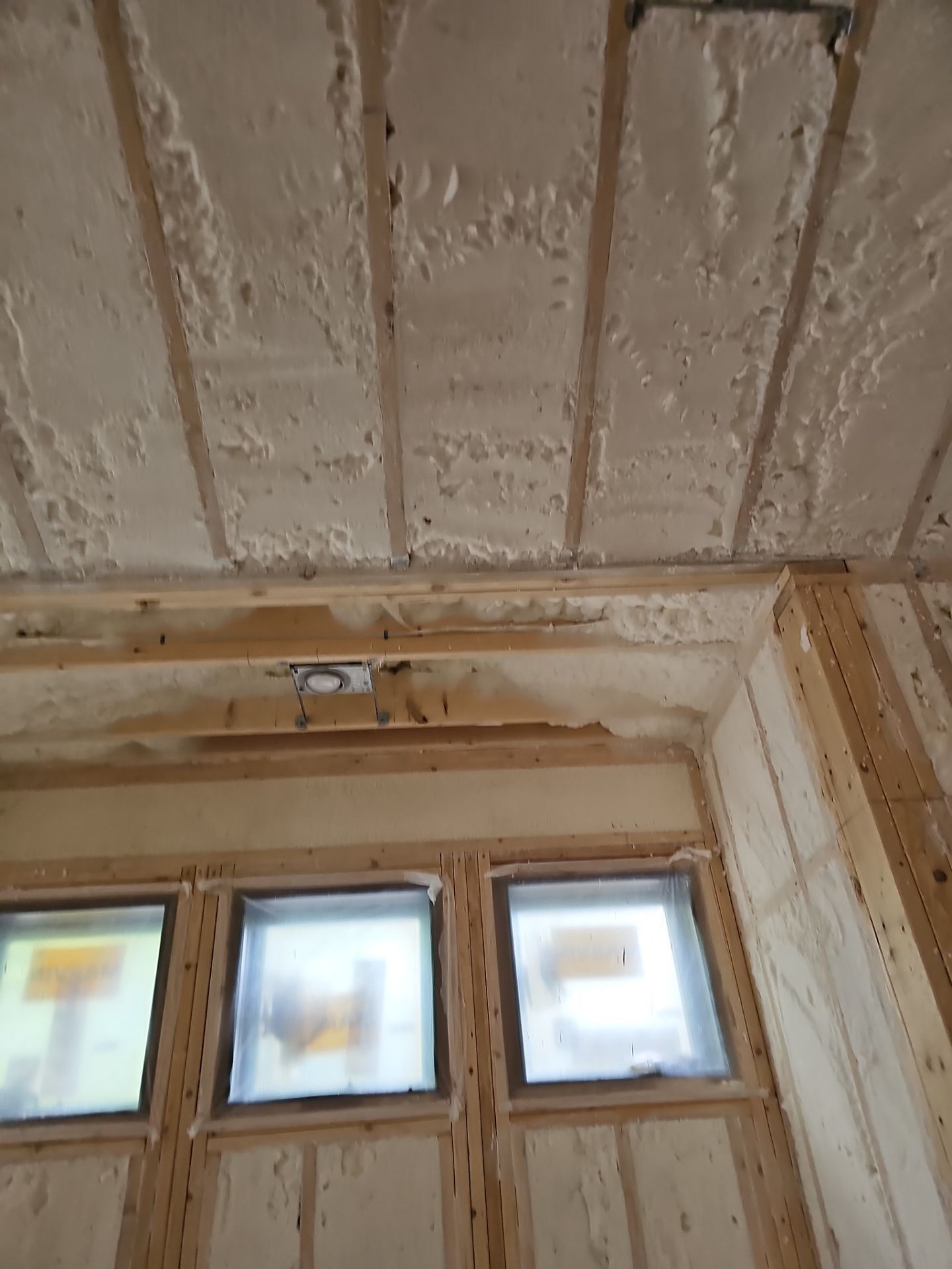 Spray Foam Insulation using open cell spray foam by NYS Foam & Energy