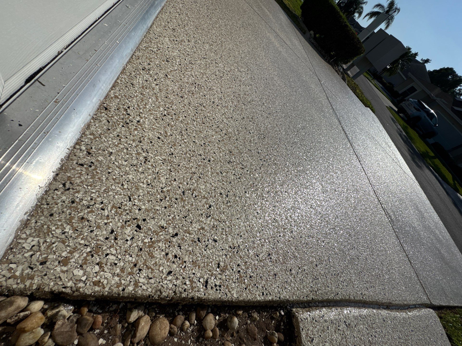 Sun City Center Driveway Coating by Performance Floors & Coating