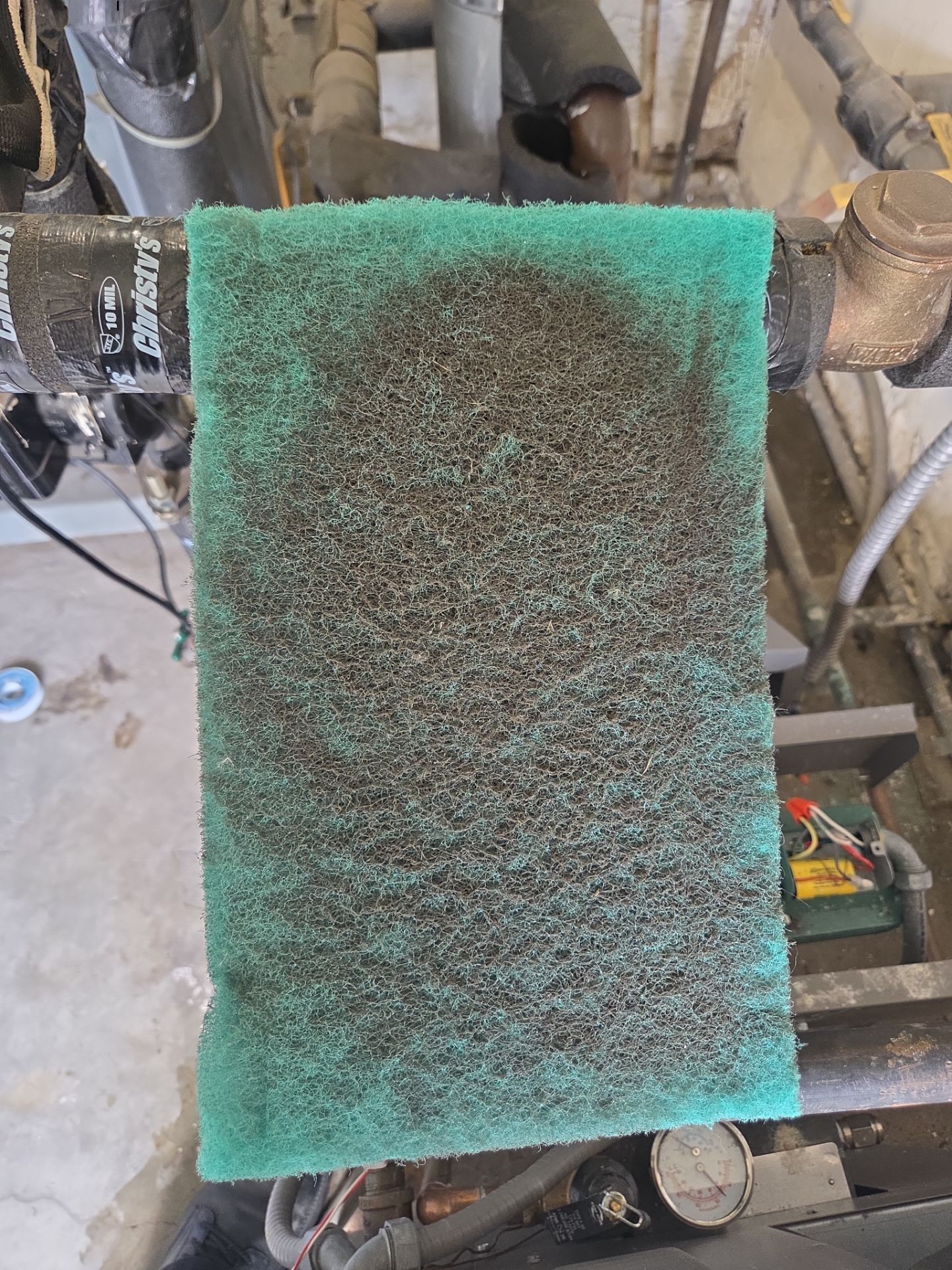 Filter installation for Boiler by Professional Plumbing Inc 