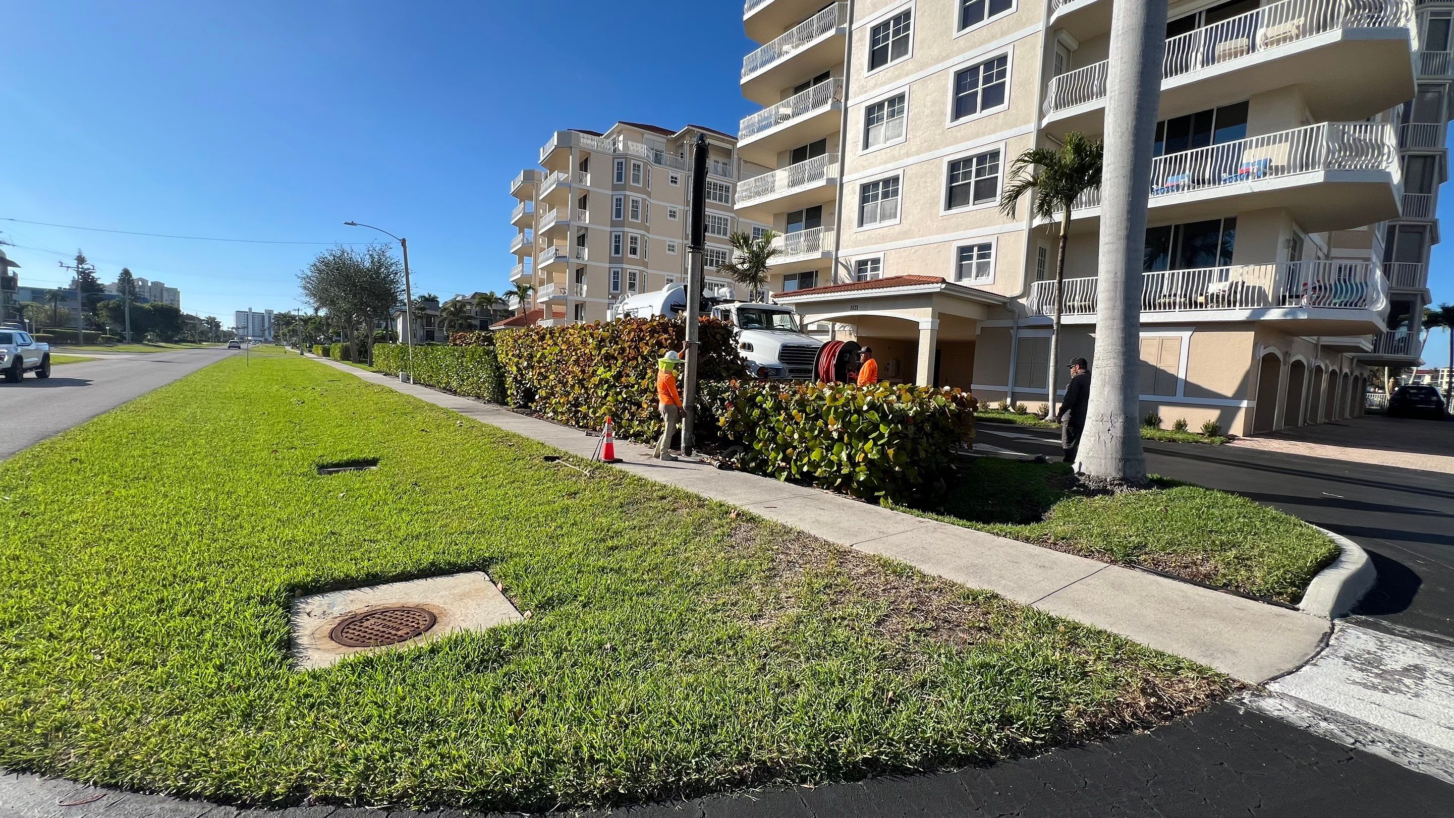 Condo Complex Stormwater System Maintenance by Don Mar, Inc. Storm Water Solutions