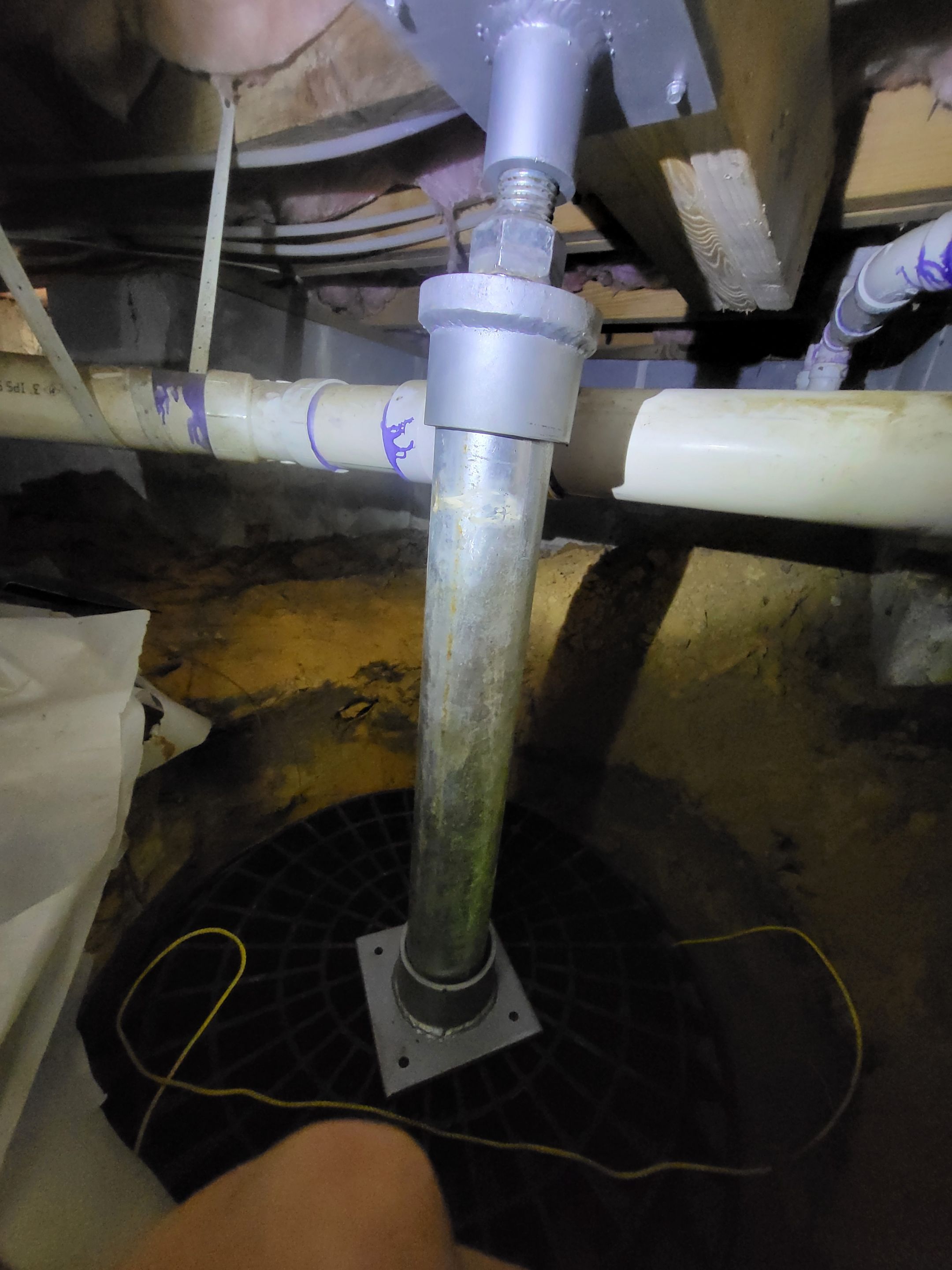 Project in Smithfield by Patriot Crawl Space Repairs