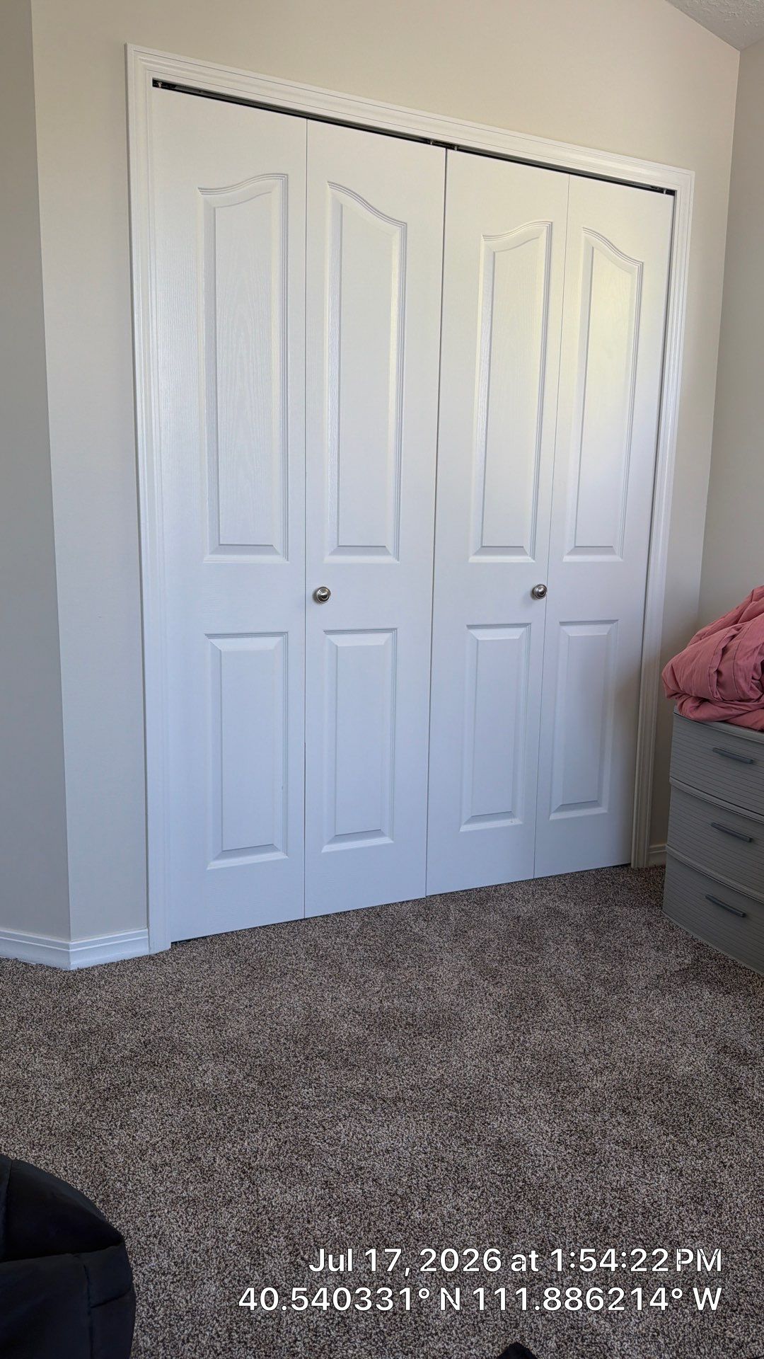 Interior Door Replacement and Custom Window Installation in Draper by CompanyCam Sales Demo