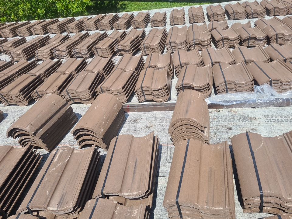 Residential Roofing Installation using Eagle Roofing Tile by BLUES BROTHERS ROOFING