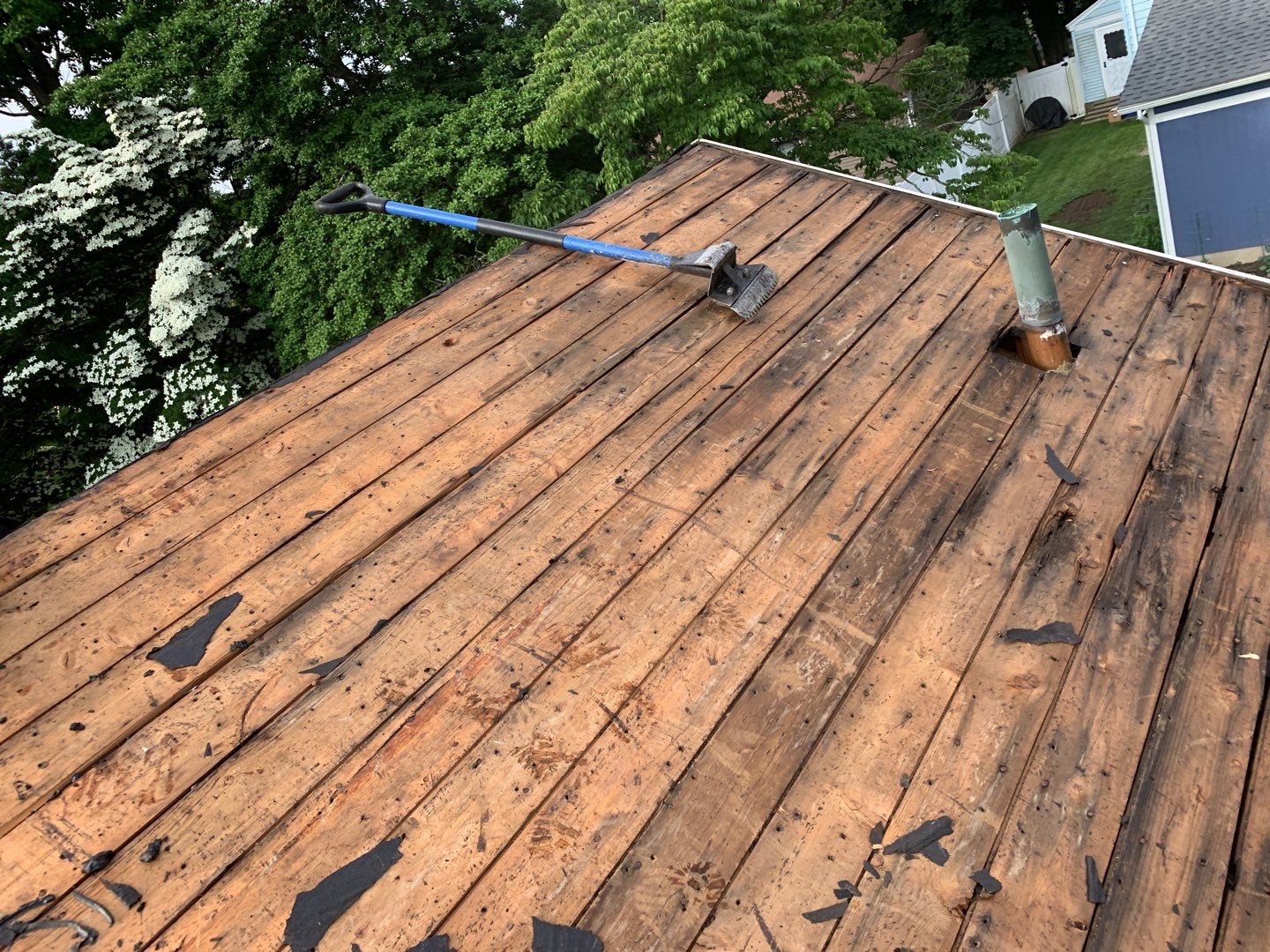 Residential Roofing Installation using Owens Corning Duration Driftwood by A Plus Exterior