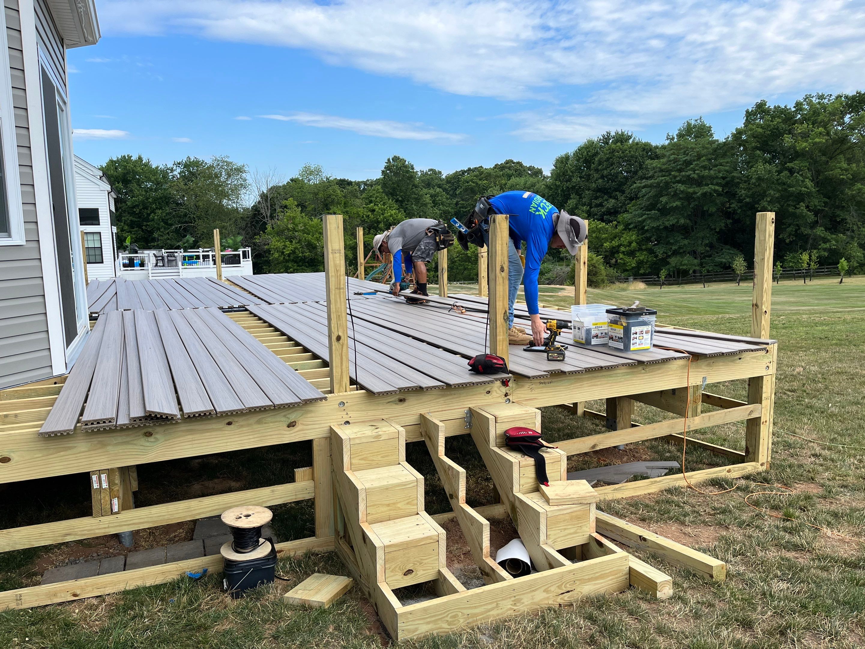 New deck In Flemington by deck guardian