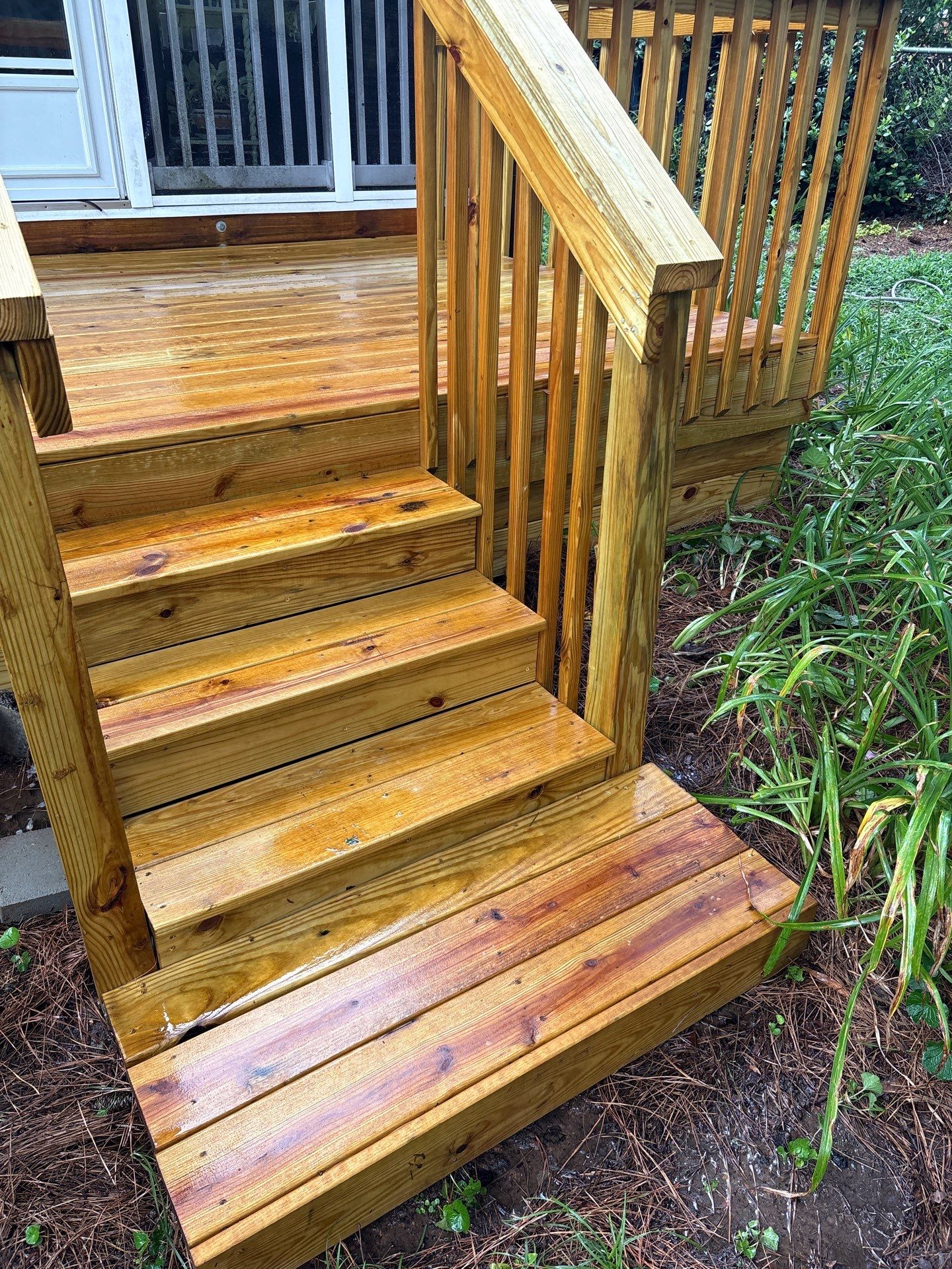 Wood Deck and Trim using Wood Sealant by DuraSeal