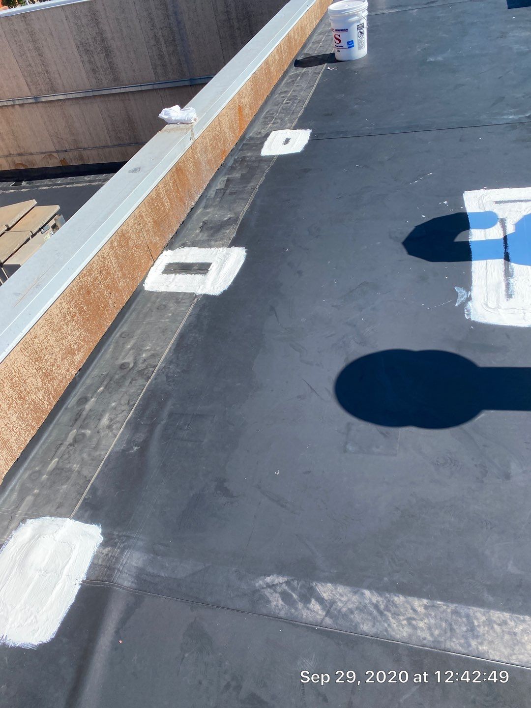 Commercial Roofing Installation using American Standard Coating - S  by A to Z Roofing