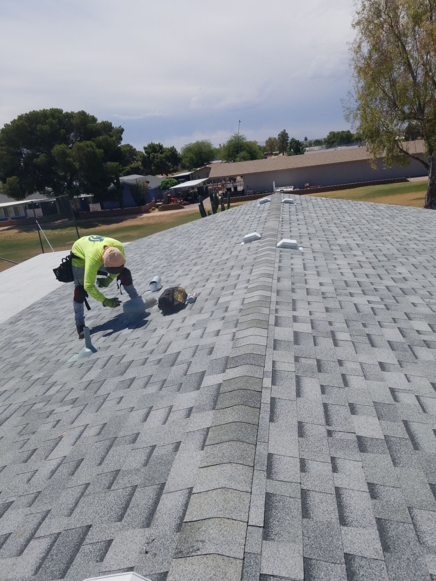 Residential Roofing Installation using Malarkey Shingles by Weather-Tite Exteriors LLC