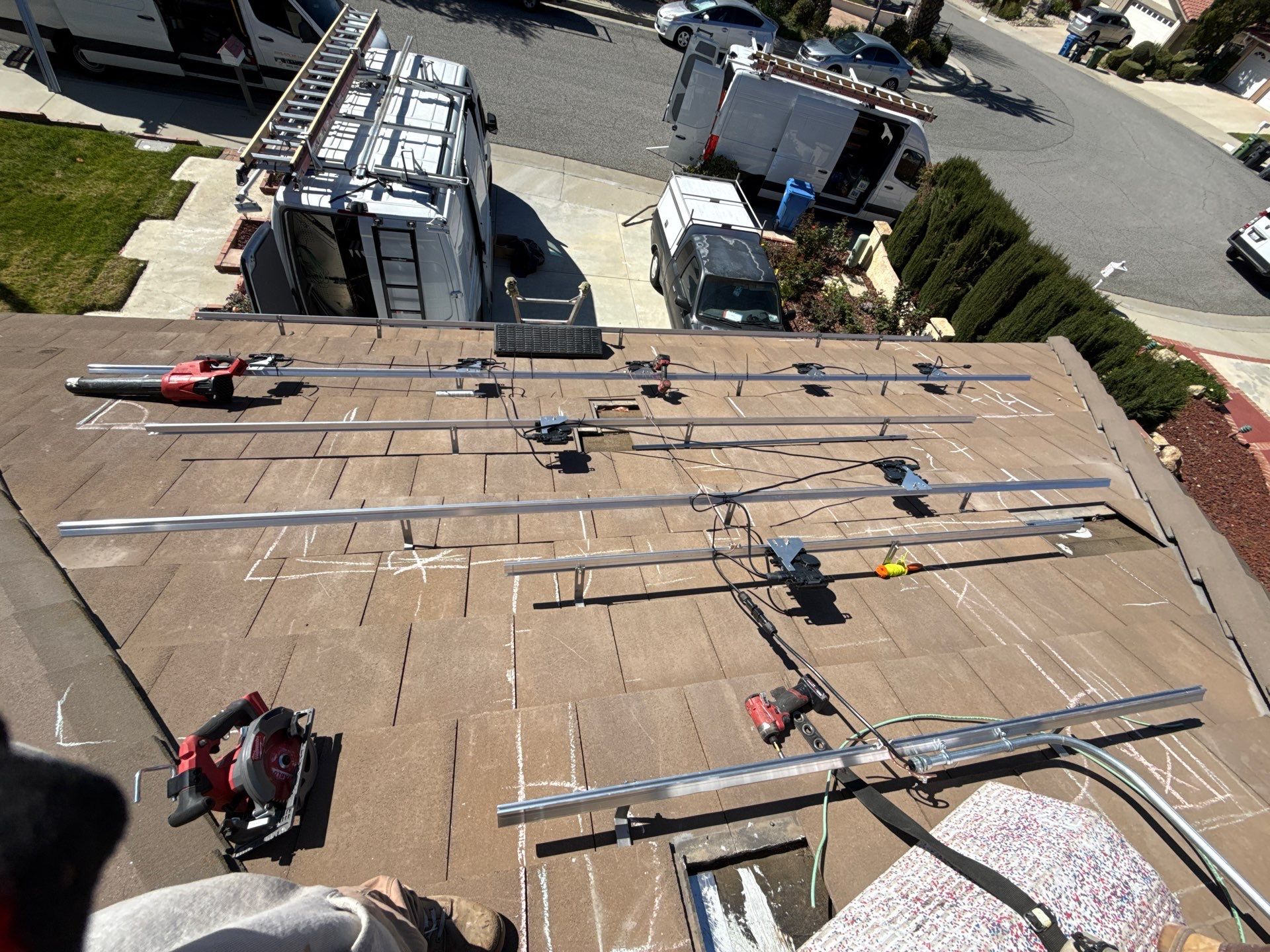 12-Panel Residential Solar Installation and Electrical Upgrade in Agoura Hills by AWS Solar