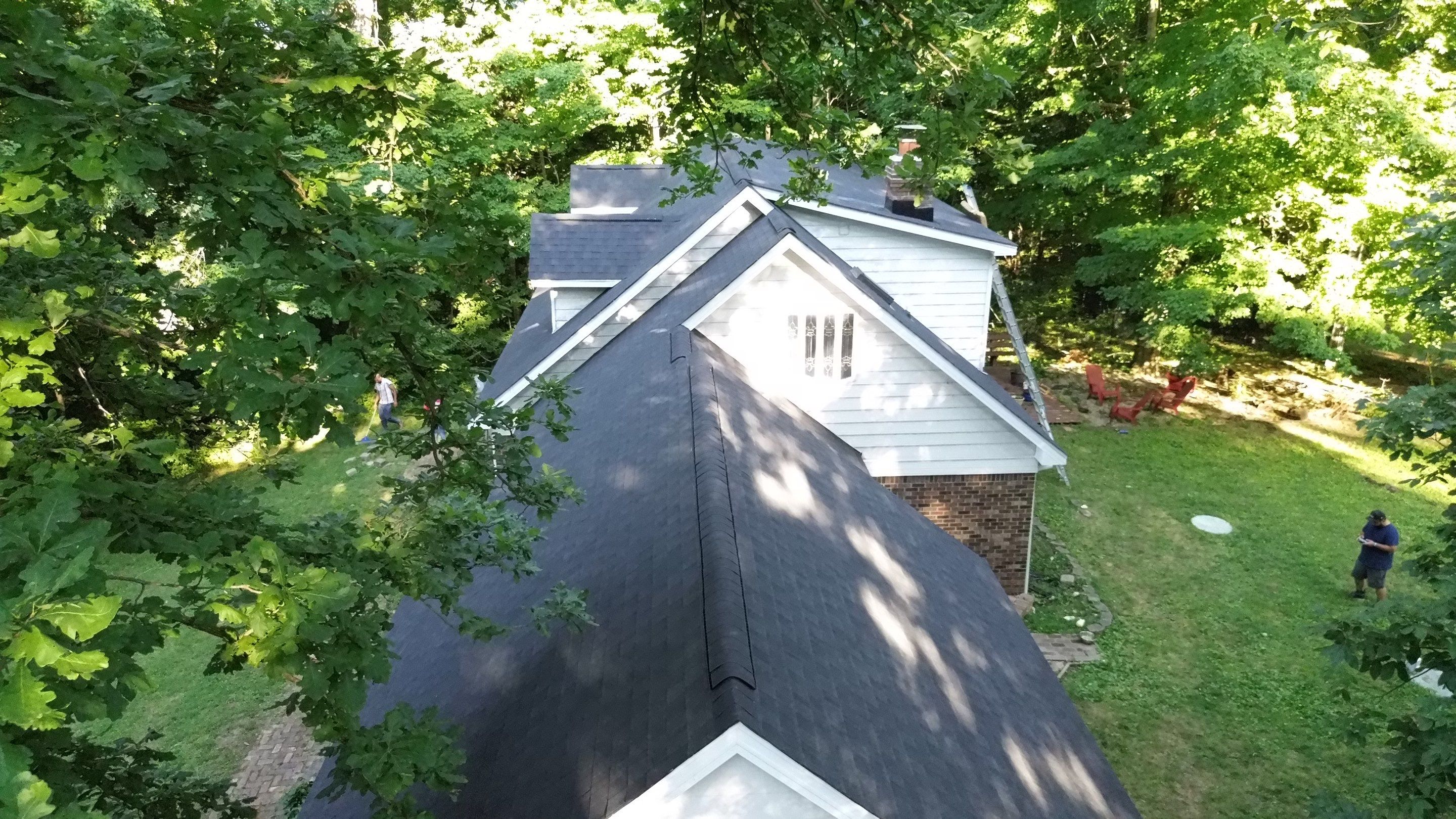 Project in Mooresville by Moss Roofing