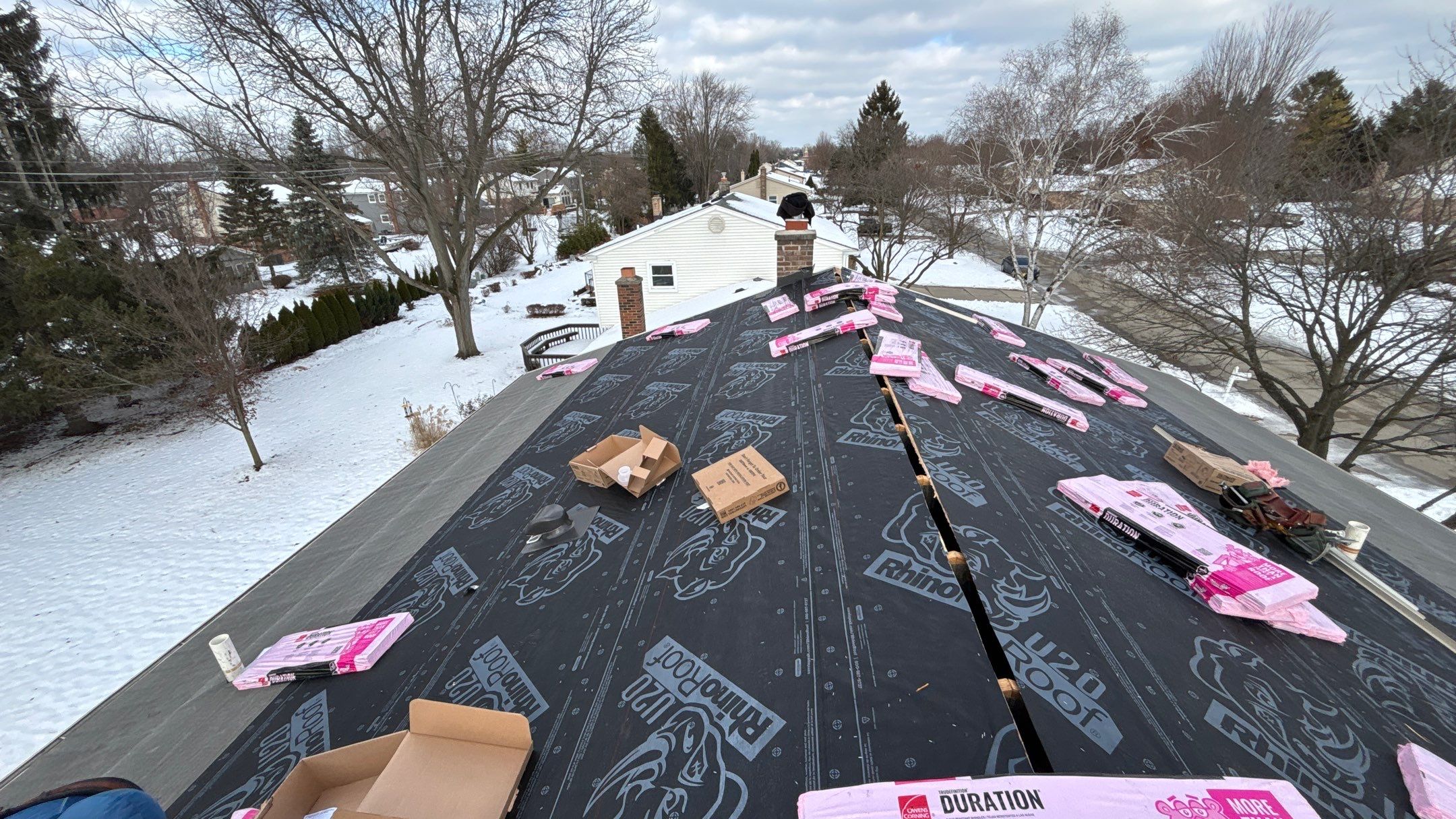 Roof Replacement using Owens Corning by 180 Contractors