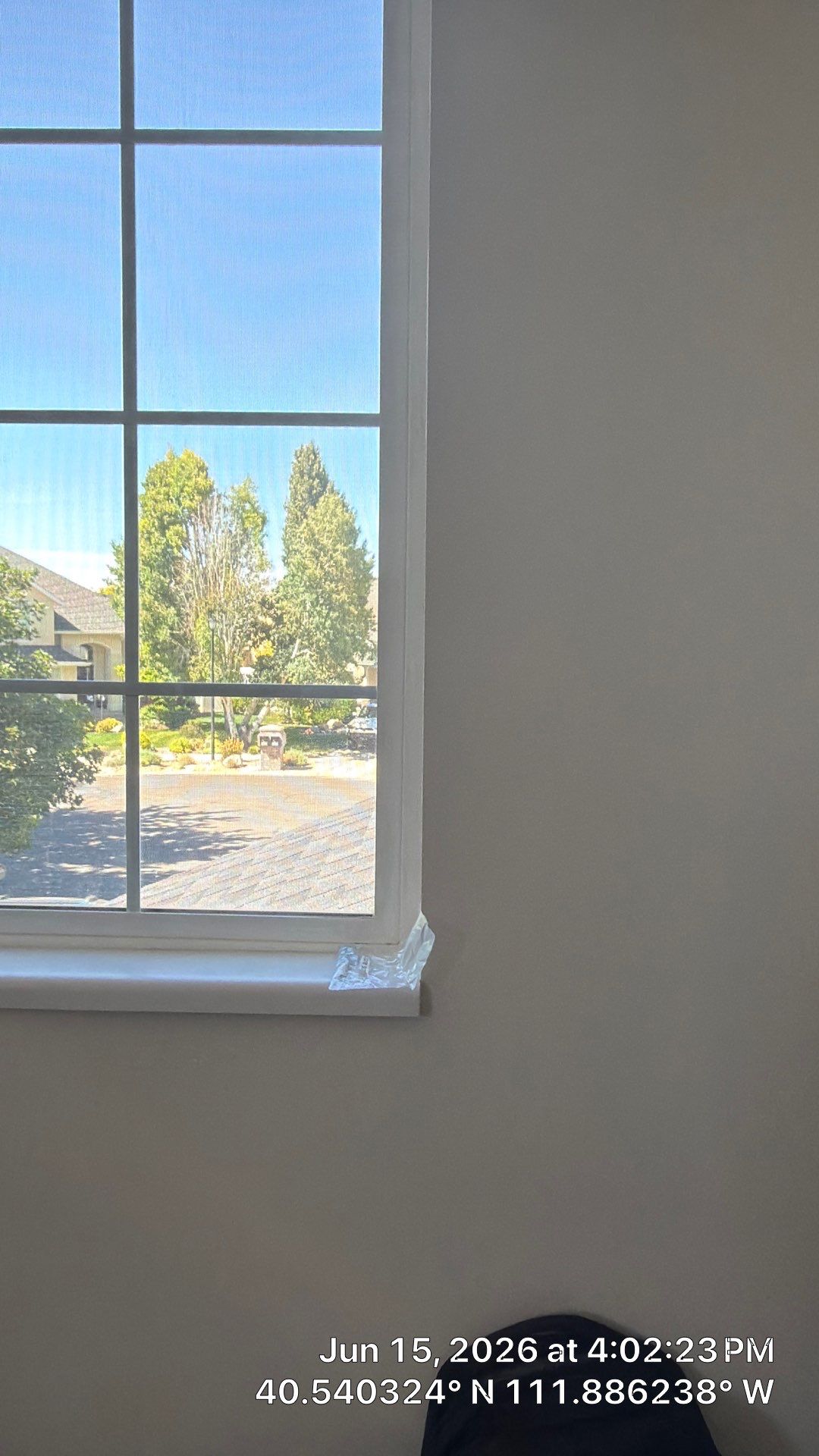 Interior Door and Arched Window Installation in Draper by CompanyCam Sales Demo