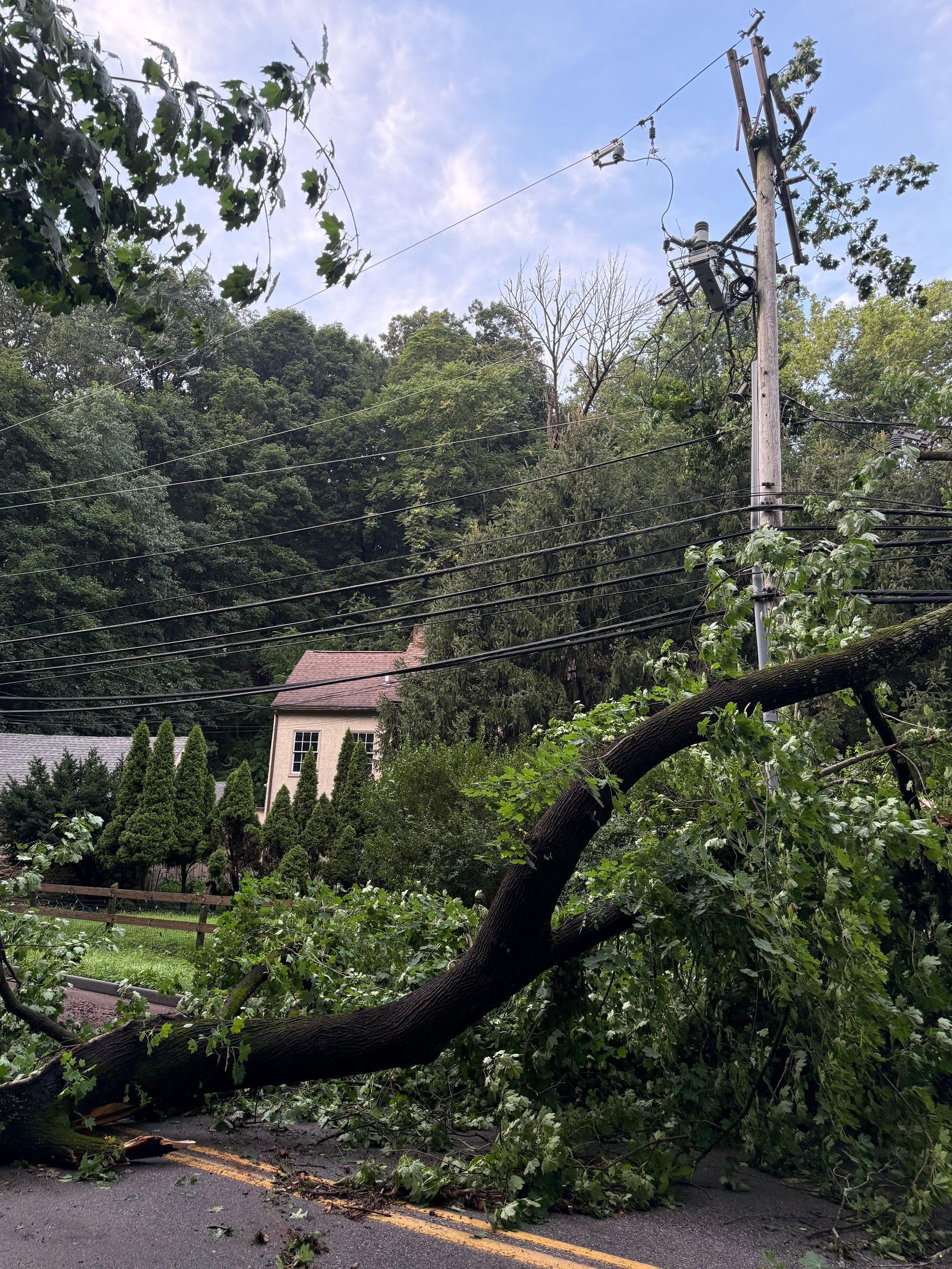 Wind & Storm Damage Claim in Gladwyne by FLAPA & KeyStone