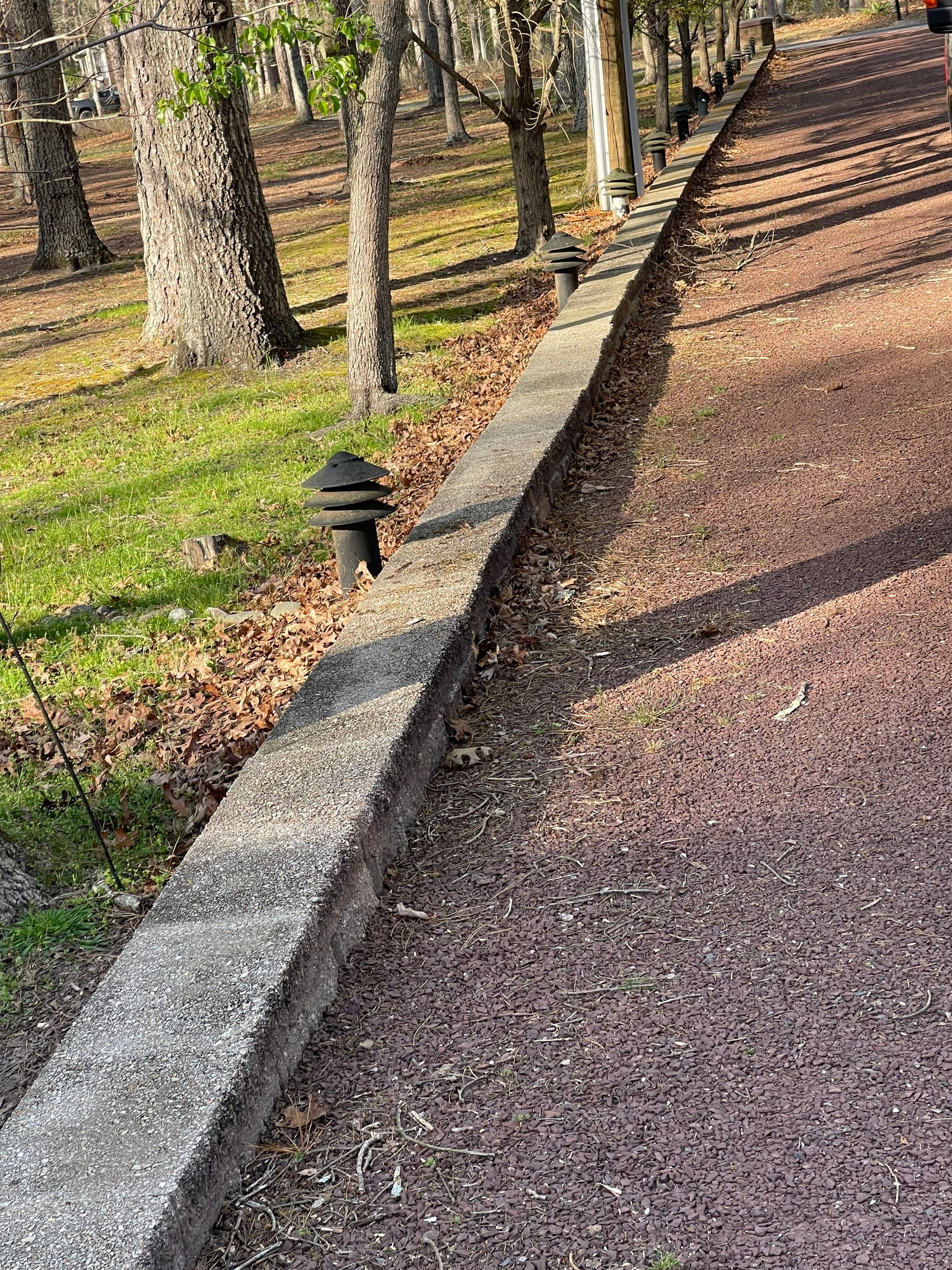 Pavers Cleaned, Garage and Concrete walls by SJ Exterior