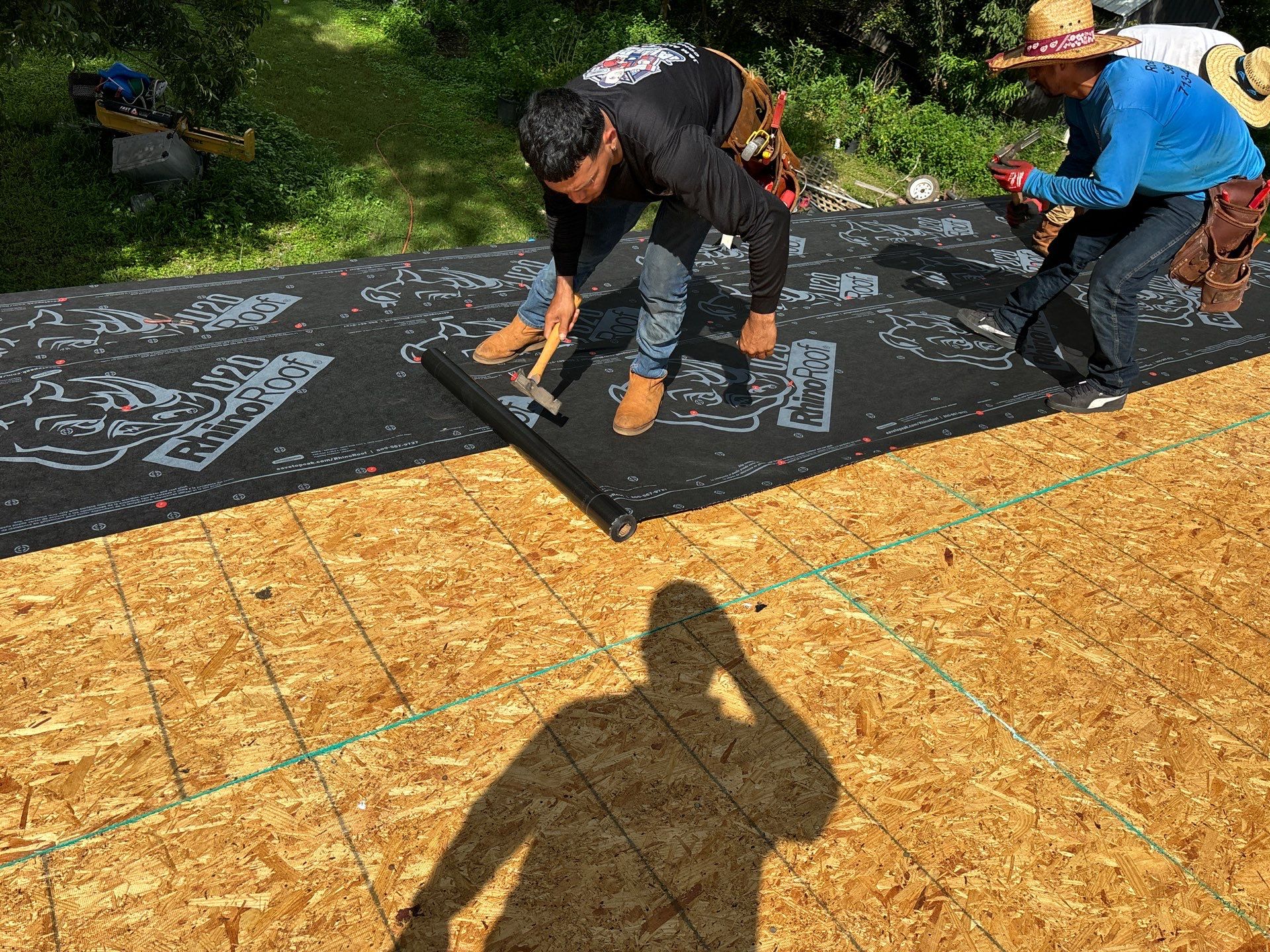 Residential Roofing Installation using Owen's Corning Duration (Lifetime) Shingles by Roof Repair Company