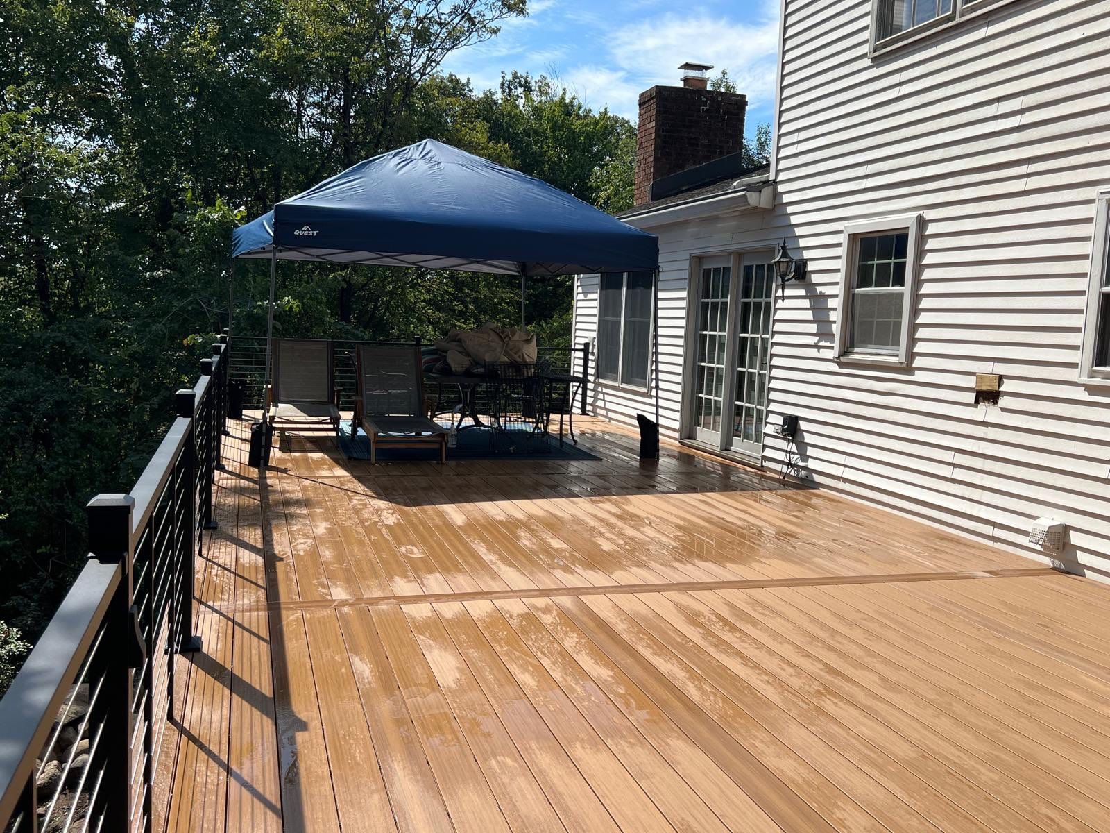 New Deck in Boonton by deck guardian