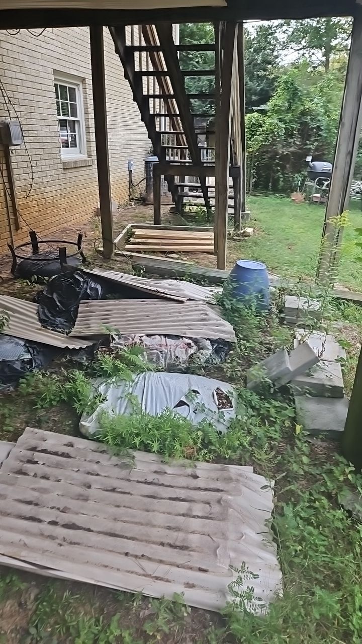 Split Rail Trail - Deck Installation  by Pillar and Pine