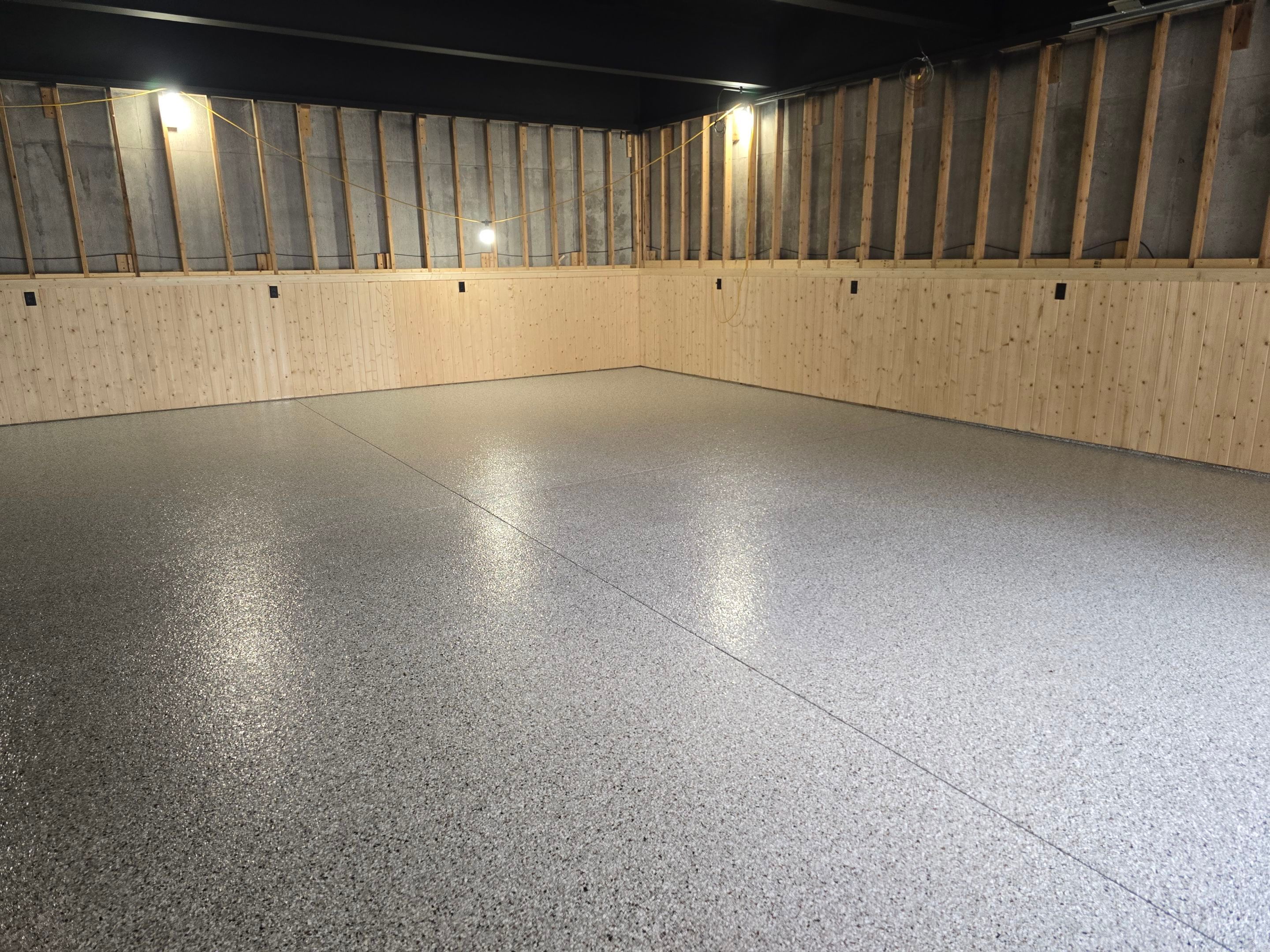 Garage using Coyote by Elite Floor Solutions
