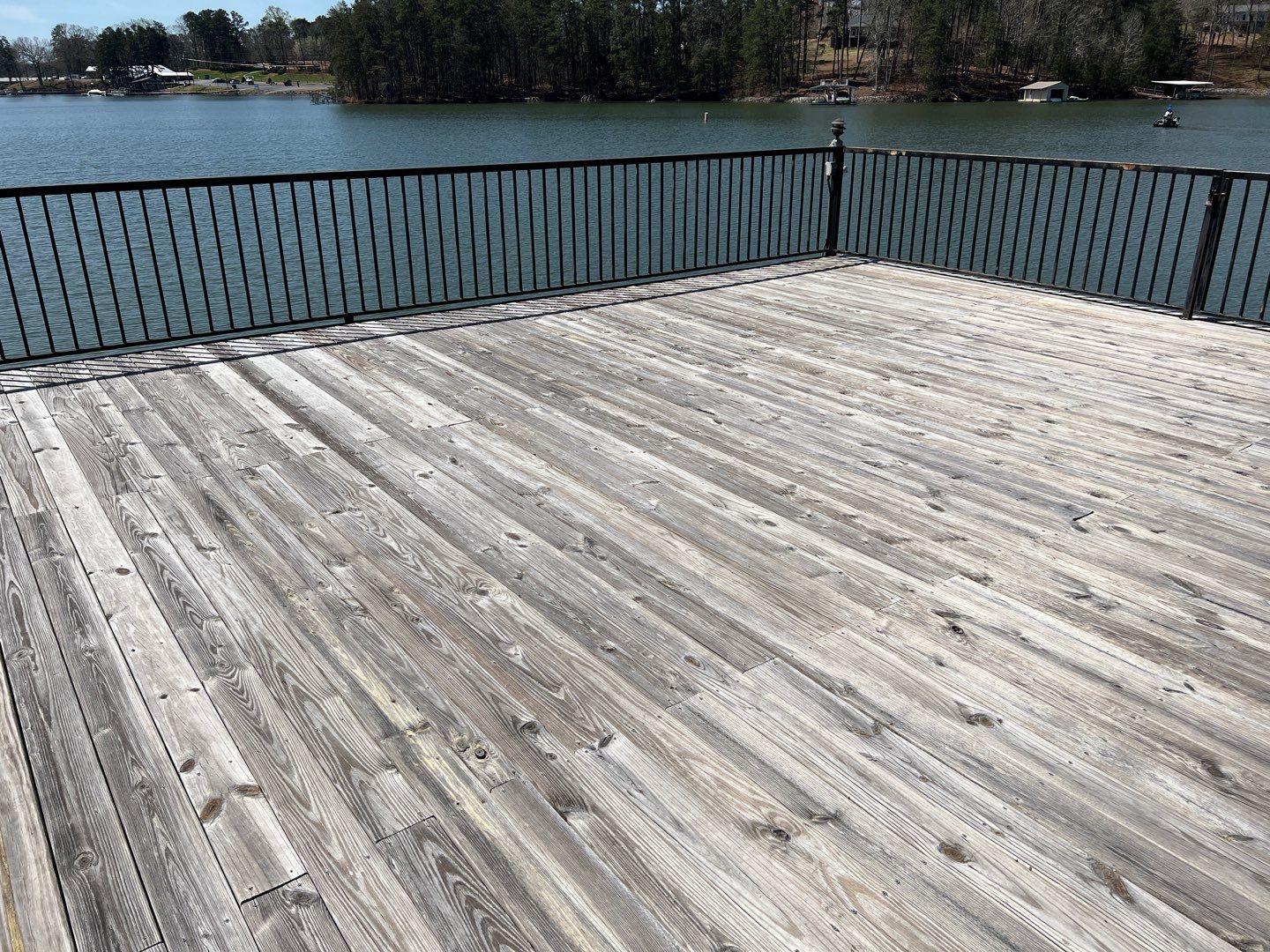 Dock using Wood Sealant by DuraSeal