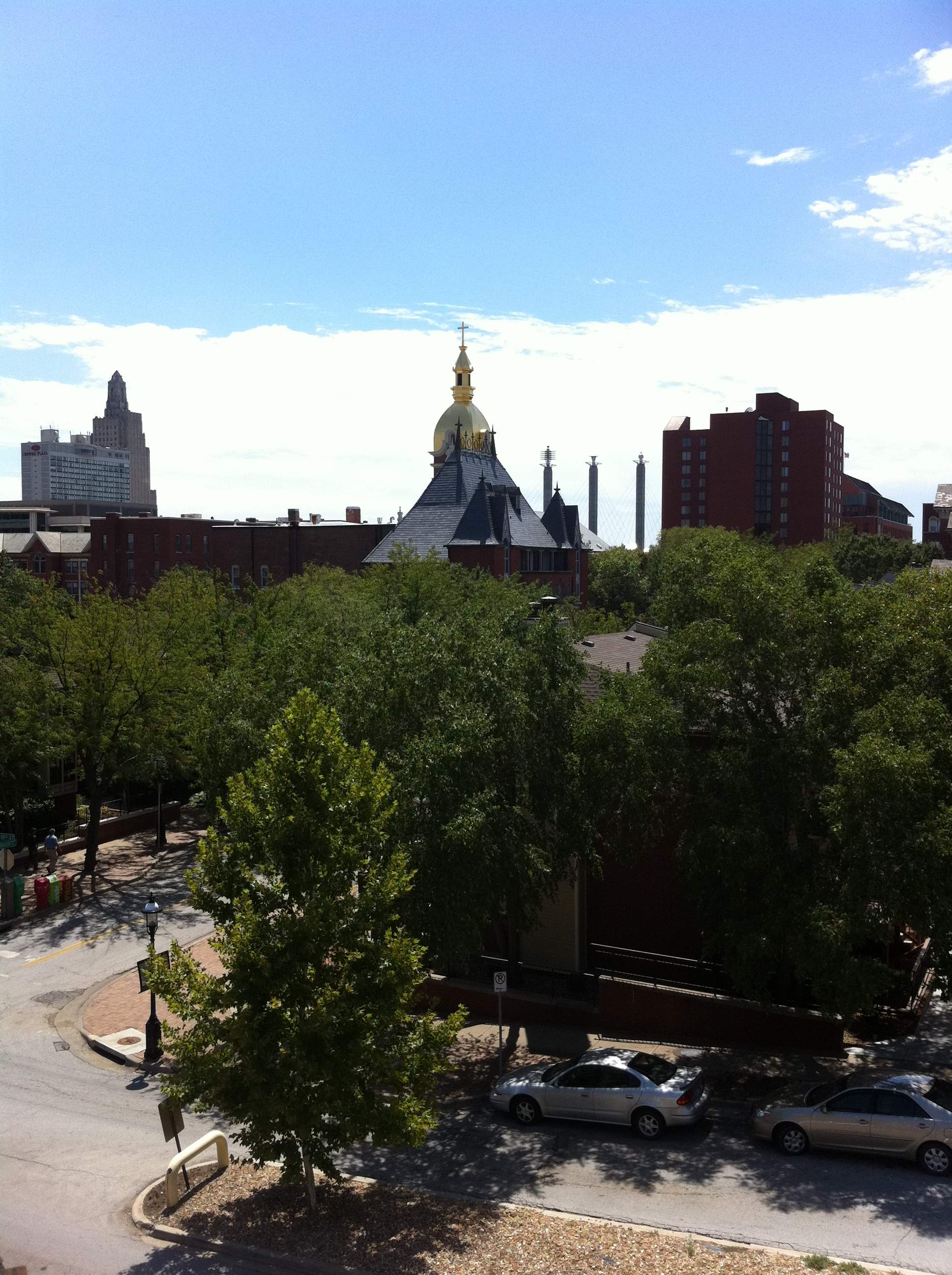 Historic Building ROOF REPLACEMNT with GAF TruSlate  on steep slop and Versico 60mil TPO on flat roof by Gorilla Exteriors Contracting, LLC