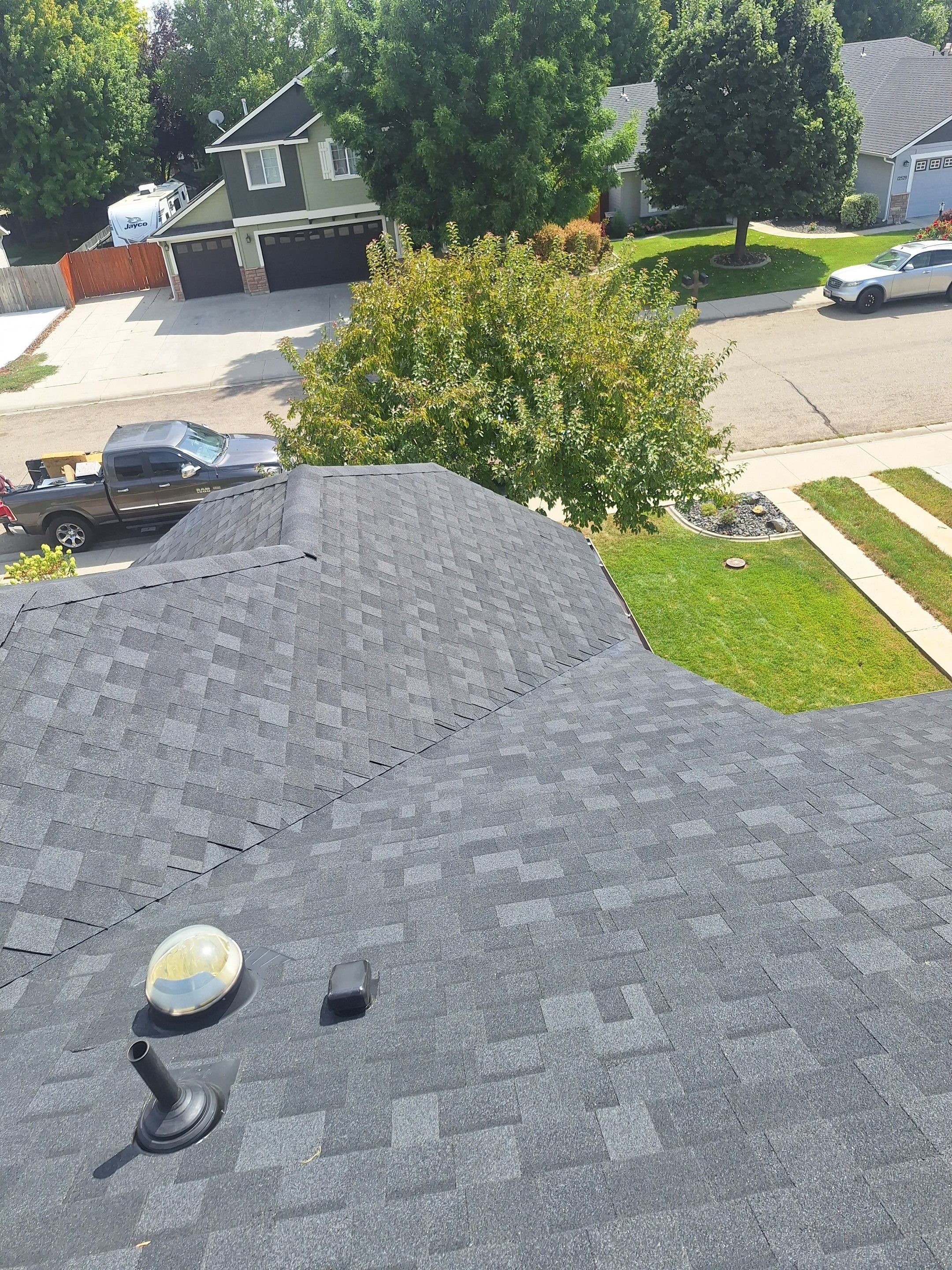 Residential Architectural Shingle Roof Replacement in Boise Idaho by Olive Roofing