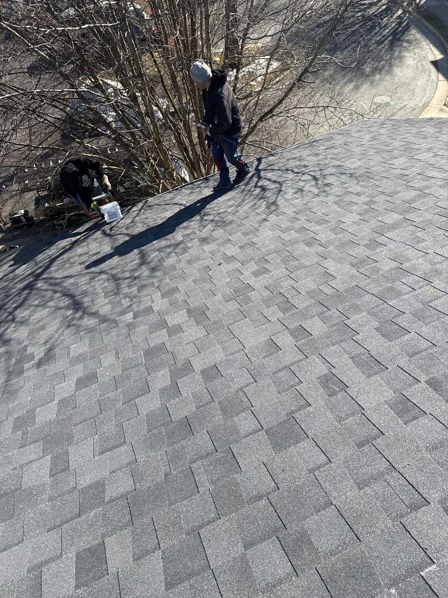 Burke: Residential Roof Replacement with CertainTeed Landmark Pro in Max Def Moire Black by RM Banning, Inc.