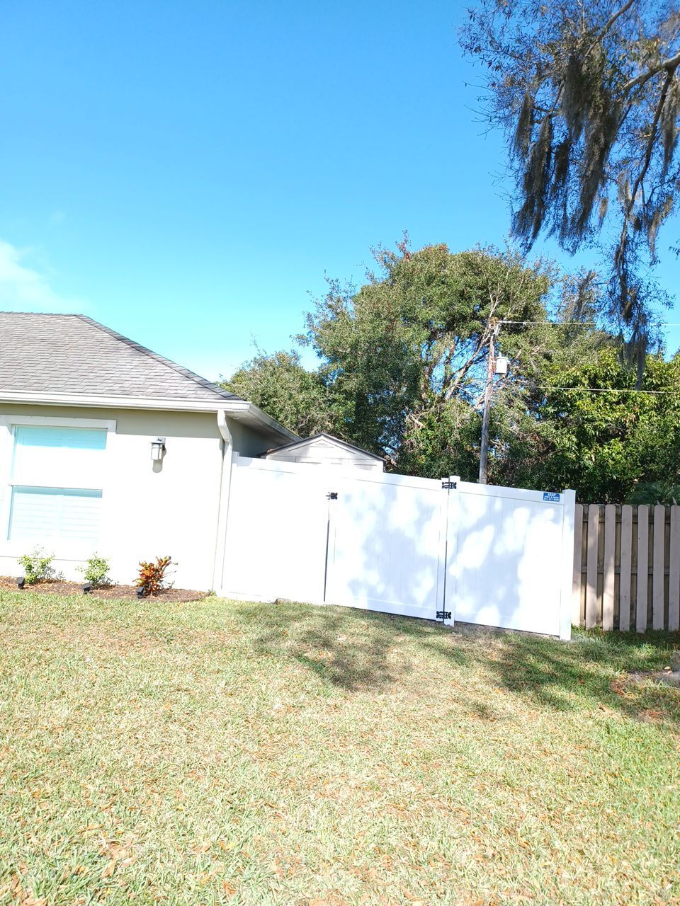 Venice, FL 6 ft. Tall White Vinyl Privacy Fence  by Asap fence and gates, LLC