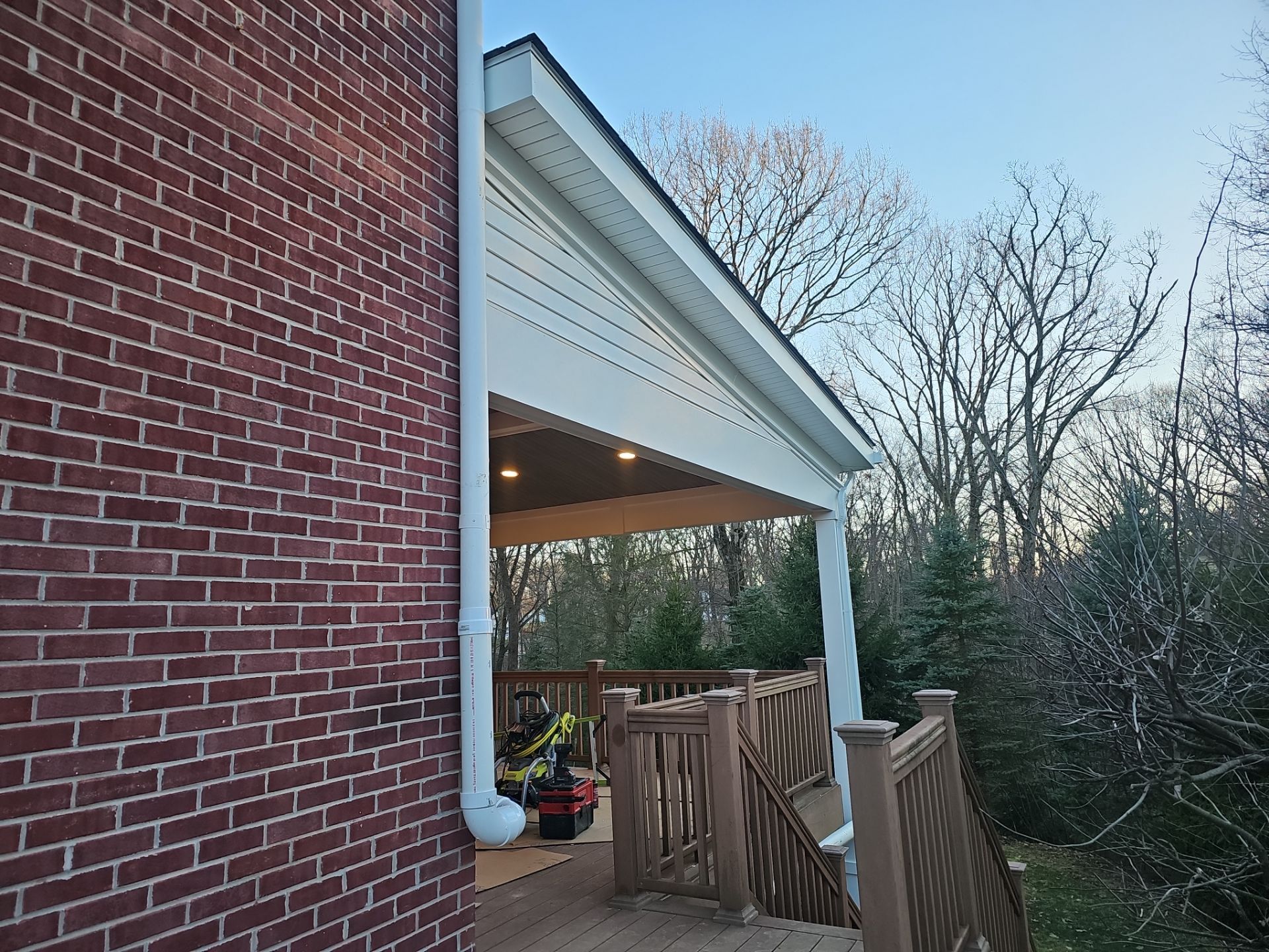 Hip Roof Build by Cousins Roofing Siding & Decks