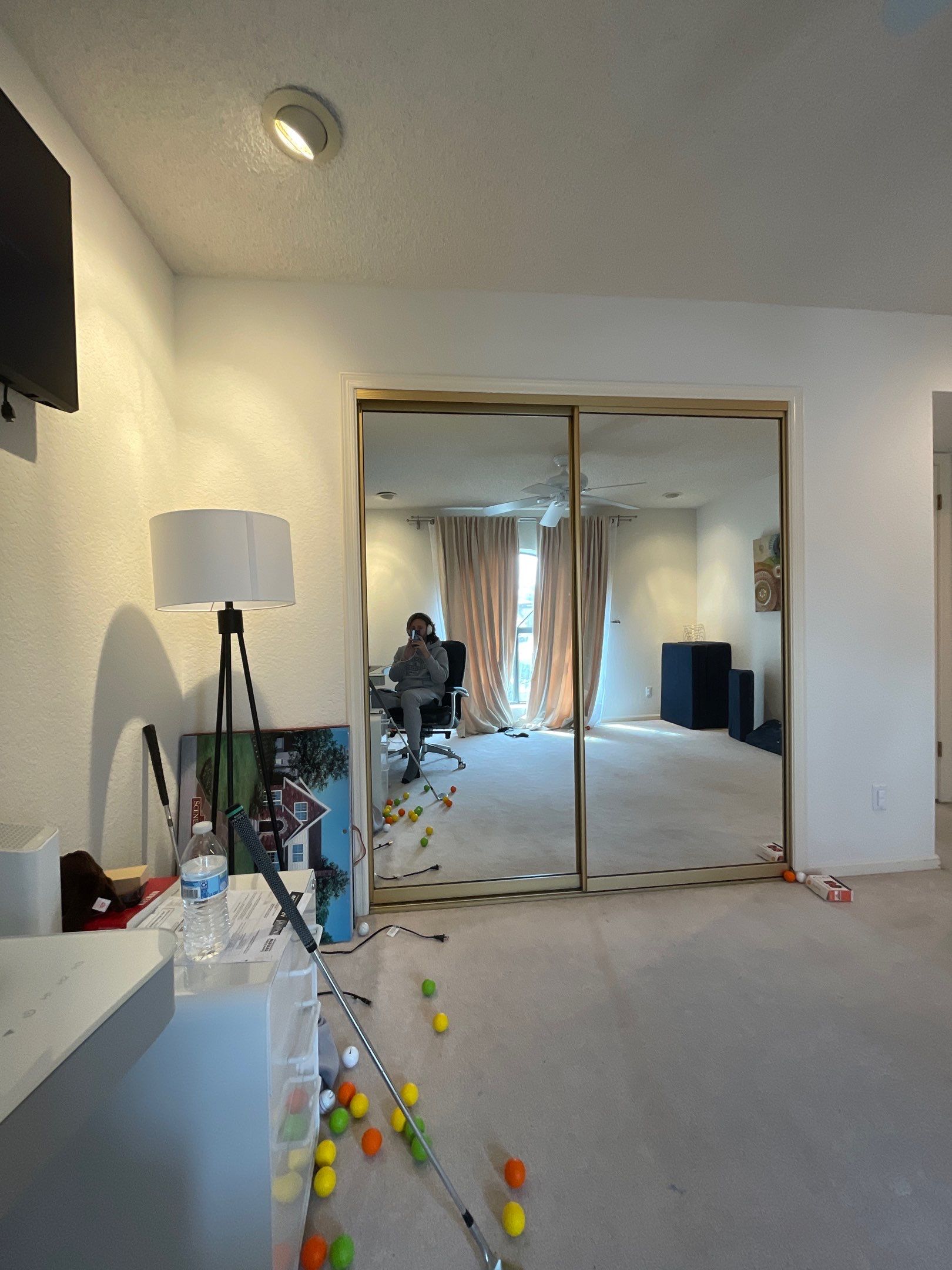 basement paint job by CompanyCam Sales Demo