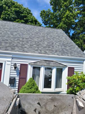 Residential Roofing Installation using Owens Corning TruDefinition Duration AR - Estate Gray