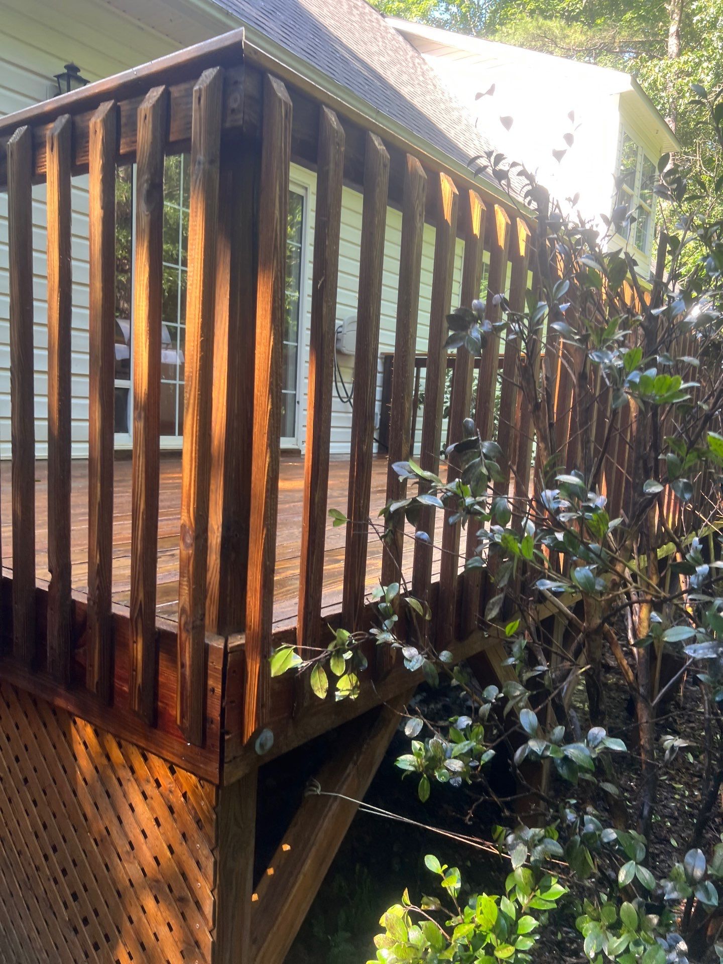 Weathered Deck using Wood Sealant by DuraSeal