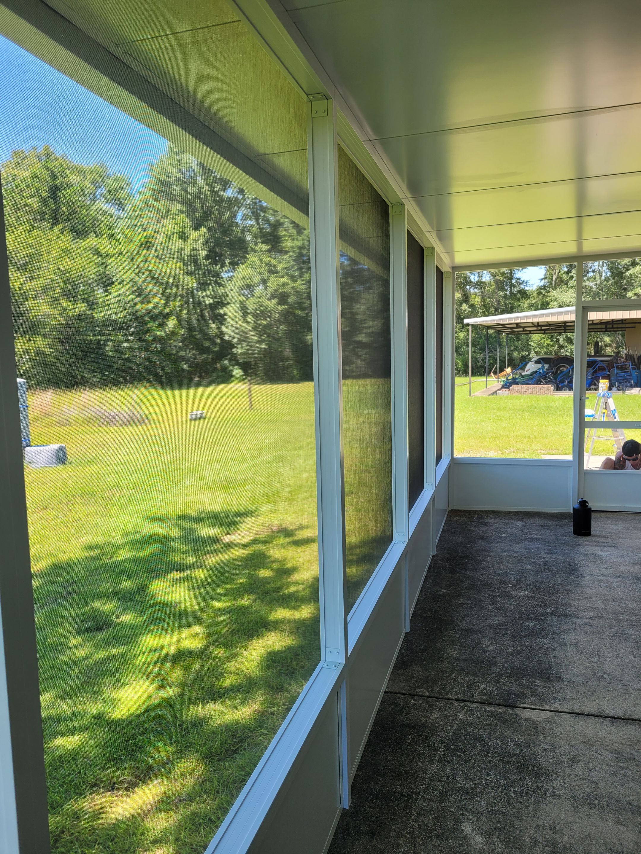 Screen Room in Baker, FL by Titan Sunrooms