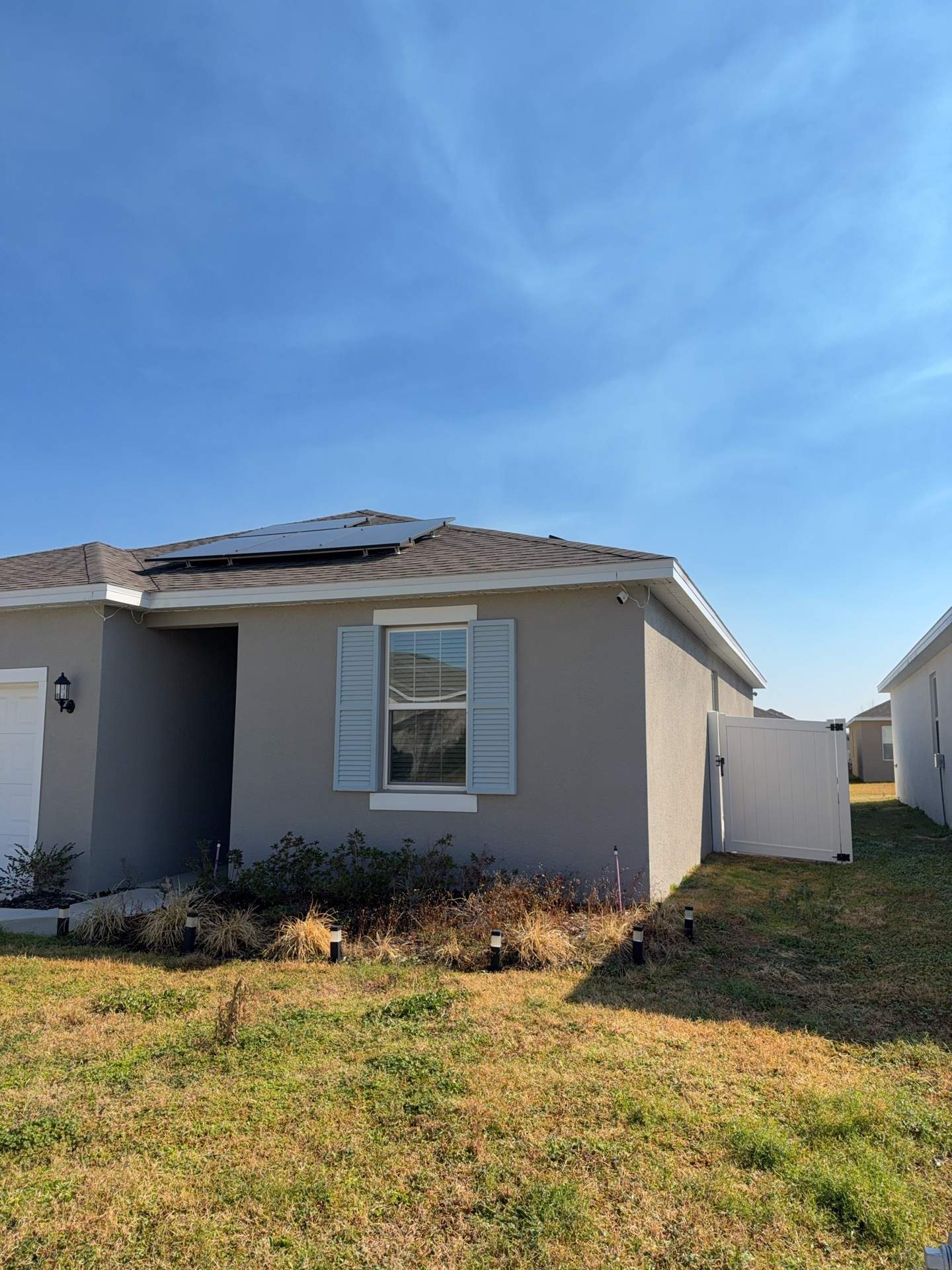 Solar Panel Installation and Vinyl Fence Replacement in Los Angeles by CompanyCam