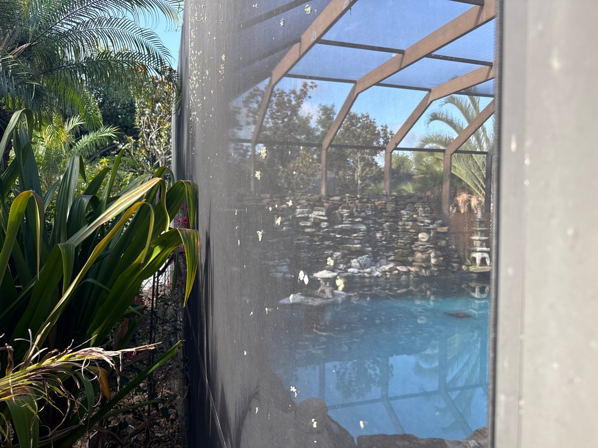 Pool Cage Screen Enclosure Cleaning – Oakley Community, Ellenton, FL 34222 by Sunshine AquaWash