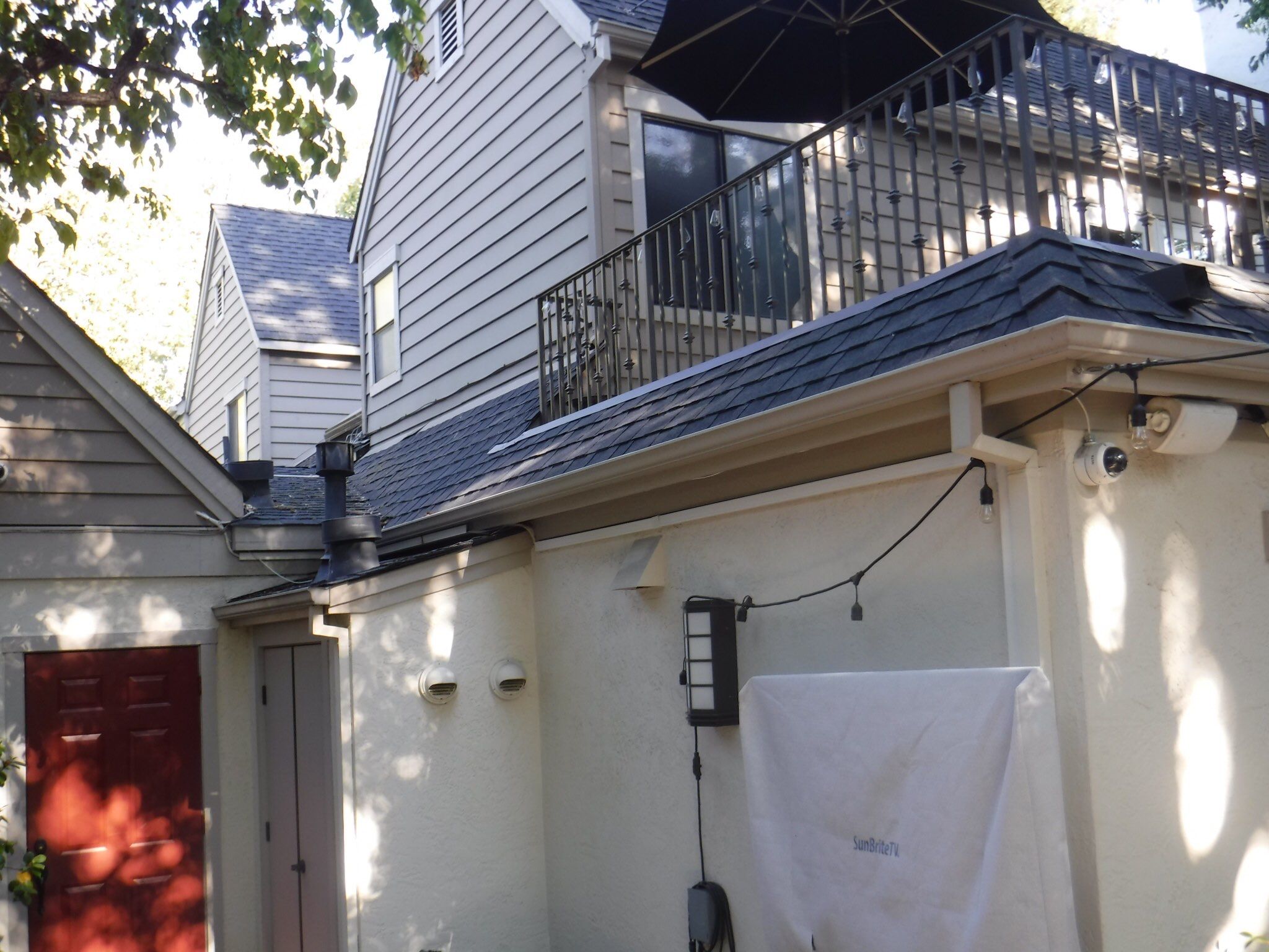 Gutter Installation using Englert LeafGuard Gutters by Byers Enterprises 