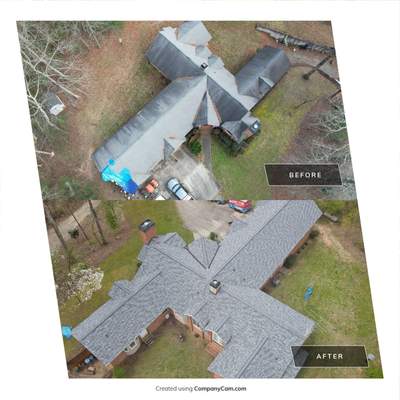 Residential Roofing Installation using Owens Corning