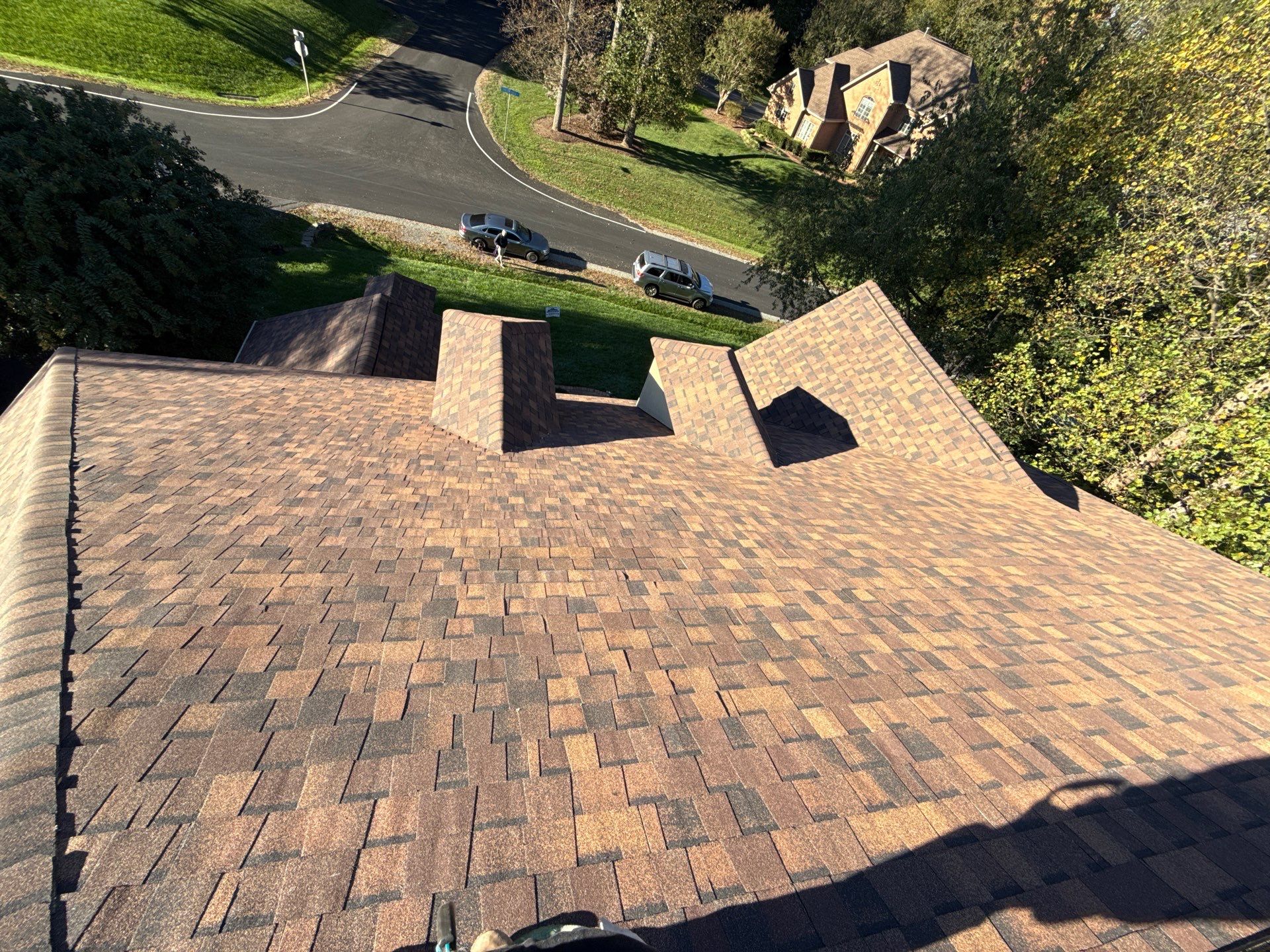 Great Falls : Residential Roof Replacement with CertainTeed Landmark Pro in Max Def Burnt Sienna  by RM Banning, Inc.