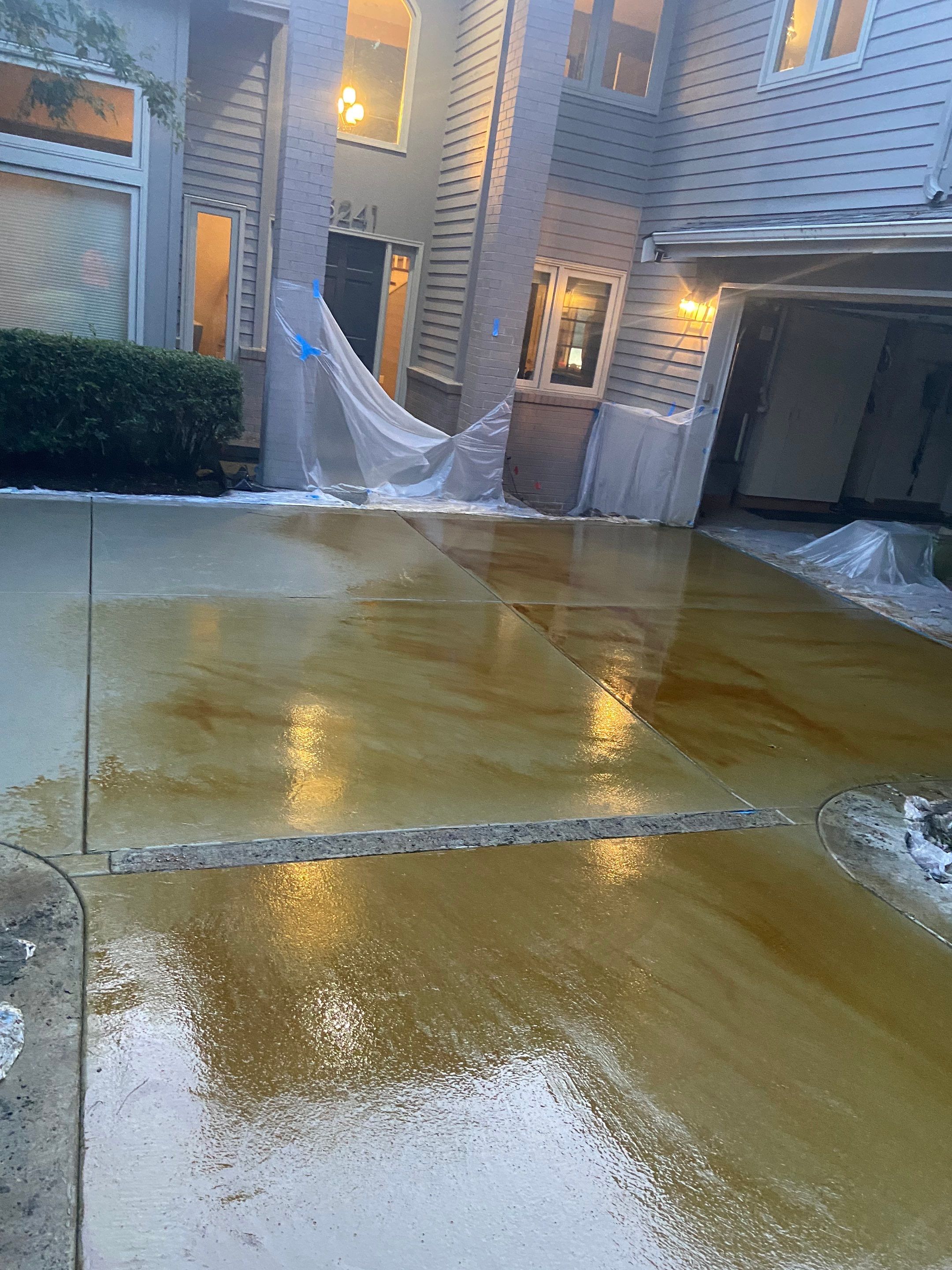 Eggers | Aggregate Finish Driveway, Concrete Project  by Jireh Asphalt & Concrete Inc 